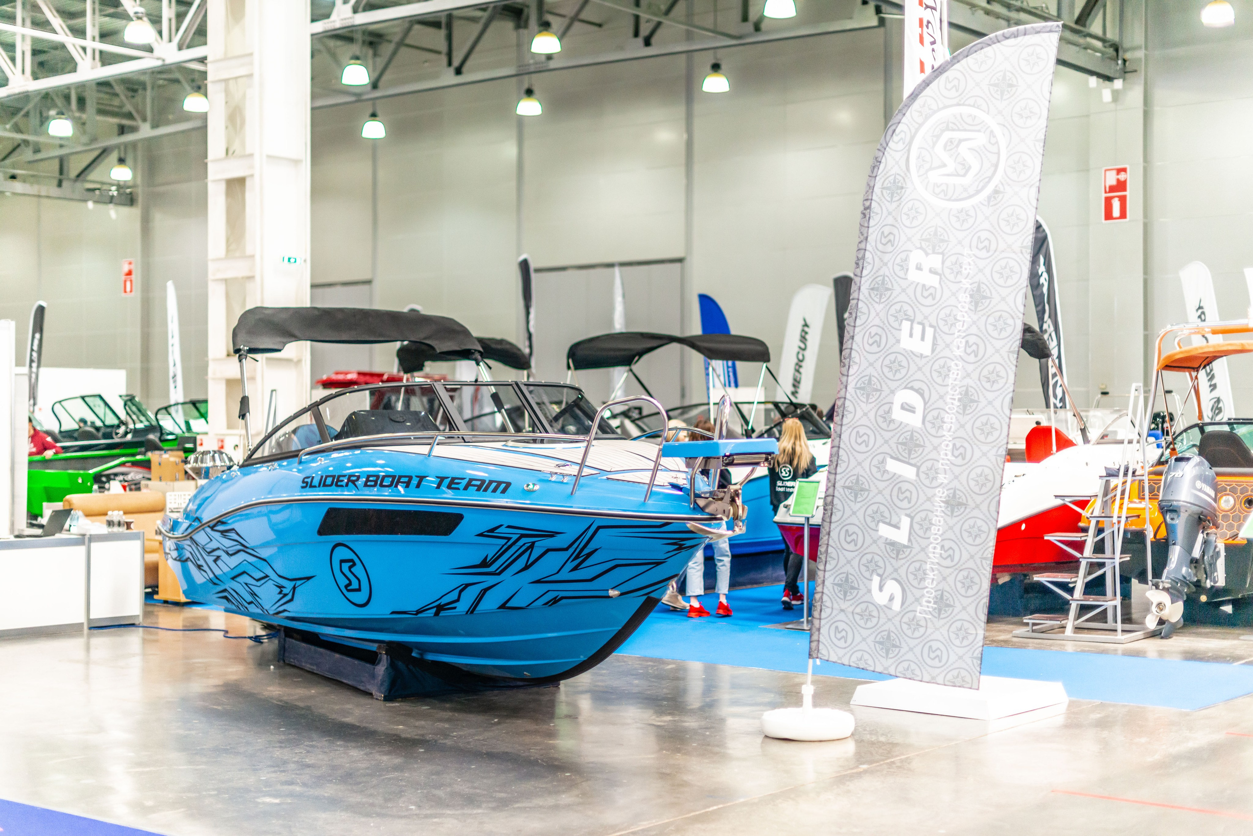 Фотосъемка лодок на Moscow Boat Show 2022. PHOTOGRAPHER QUINTANA ROO