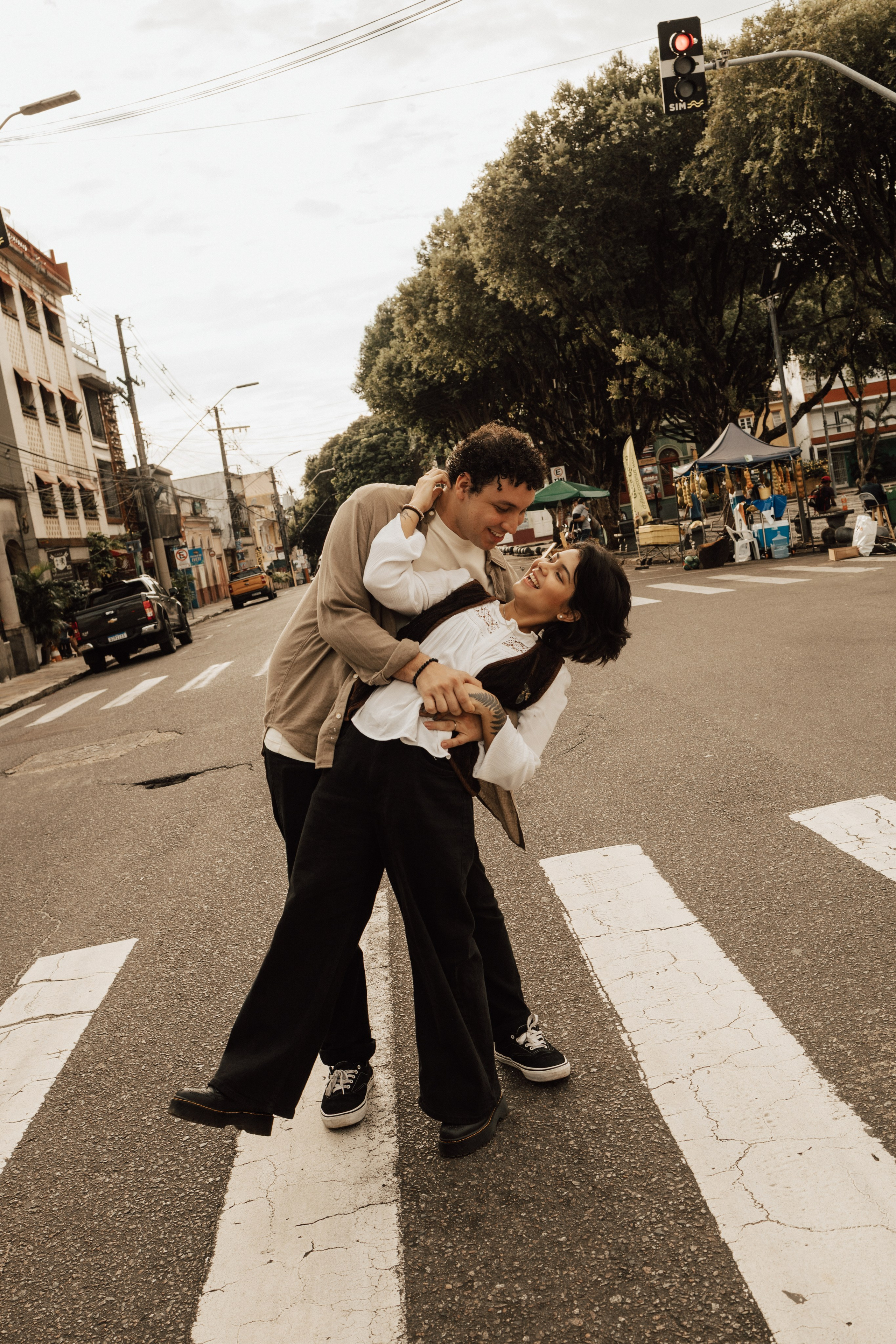 Jéssica e Daniel — Centro histórico de Manaus. Fotógrafo de Casamentos em Manaus — Leandro Santos