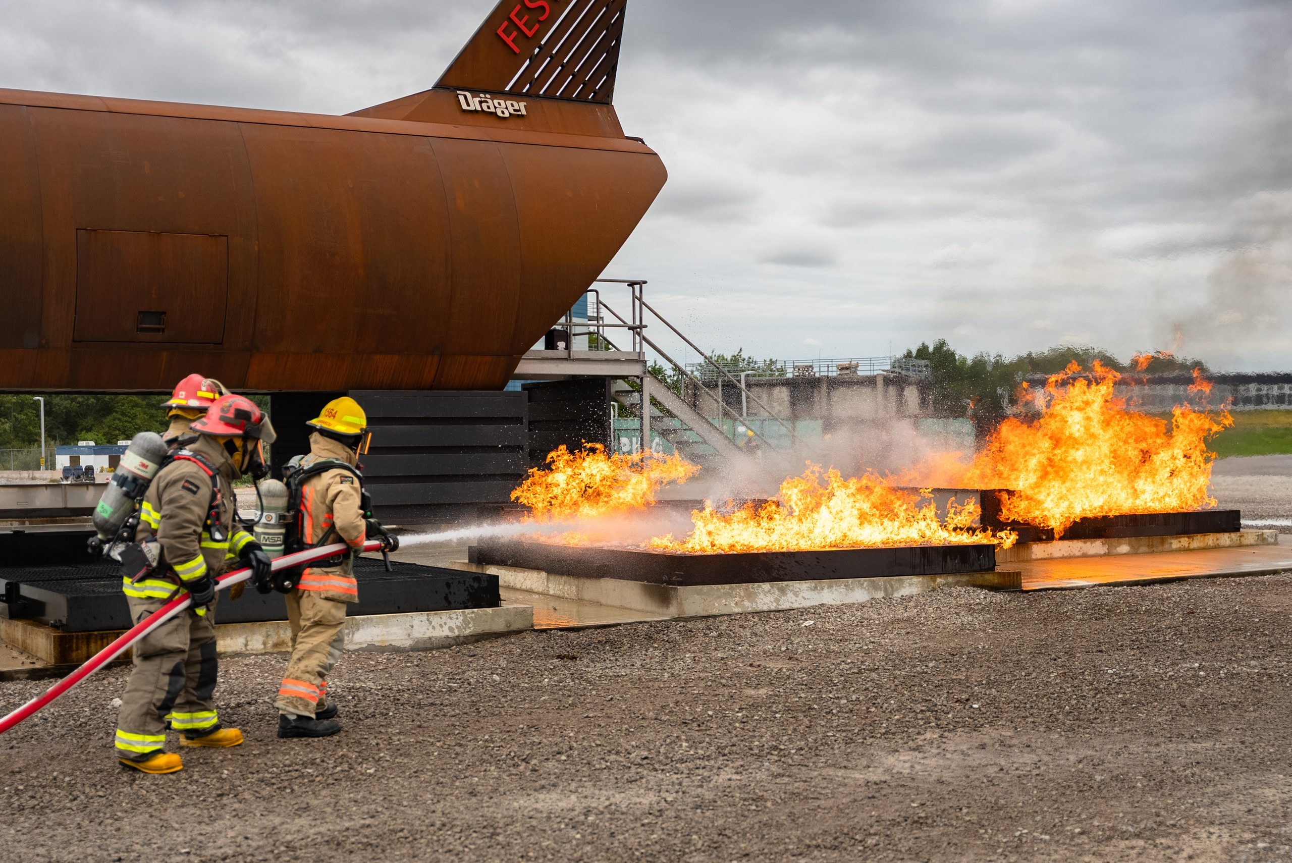 Fire Fighter Training Day-FESTI. Corporate Photography & Videography Toronto | Execorp Media