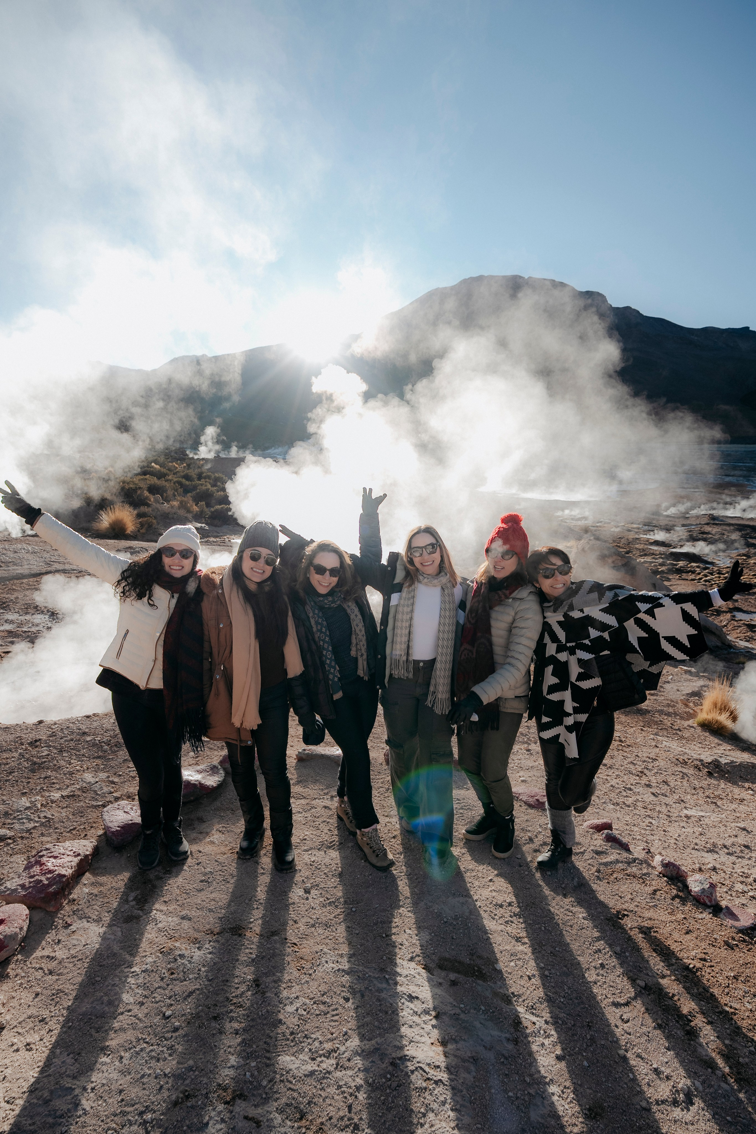 Cobertura de passeio — Geyser el Tatio. Fotógrafo em San Pedro de Atacama