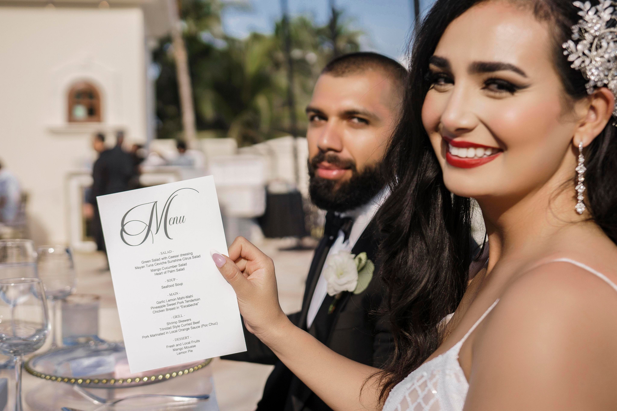 Professional photographer capturing tropical wedding in Mexico
