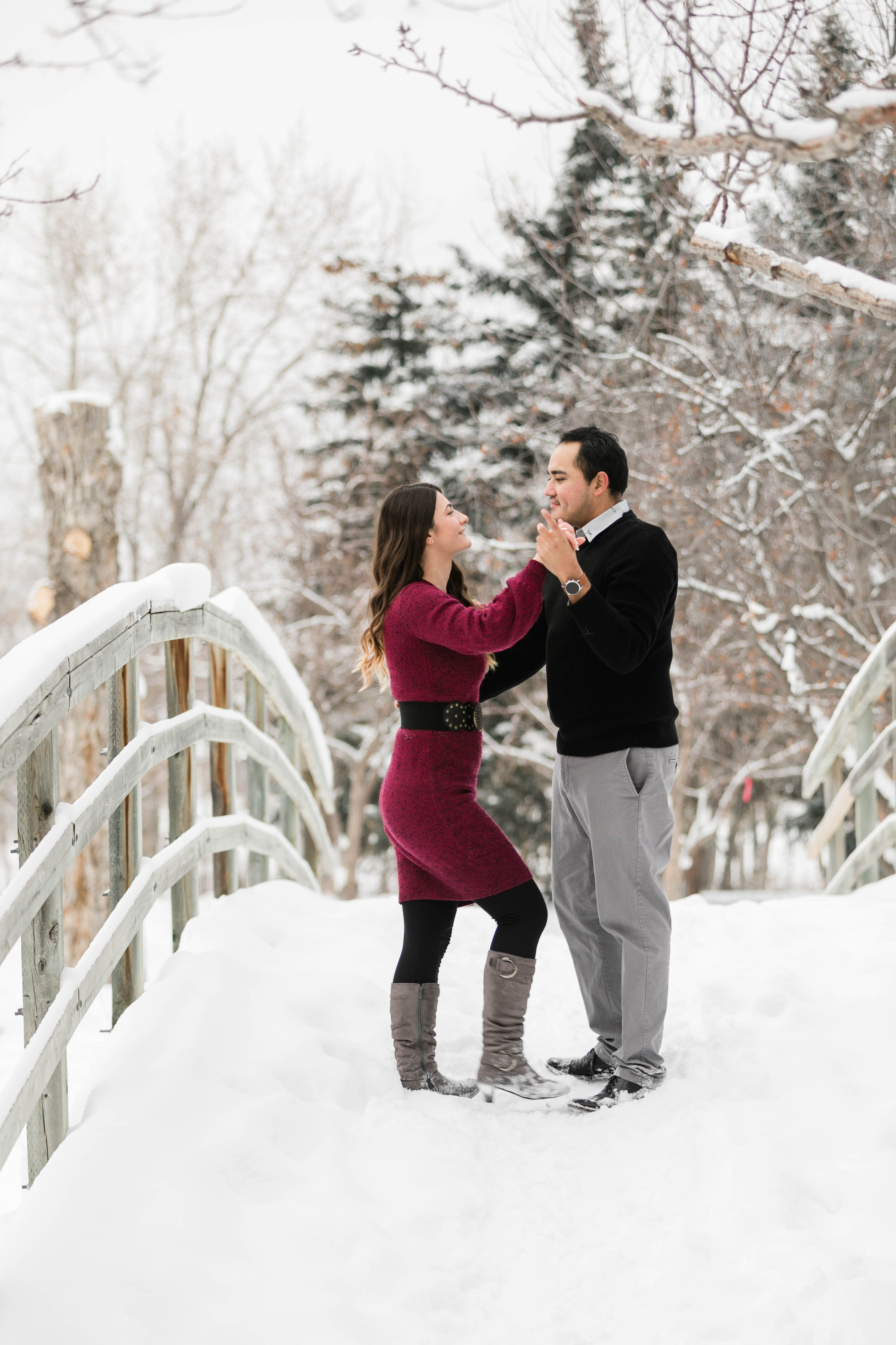 Affordable Calgary Engagement Photographer. Ching Li Photography