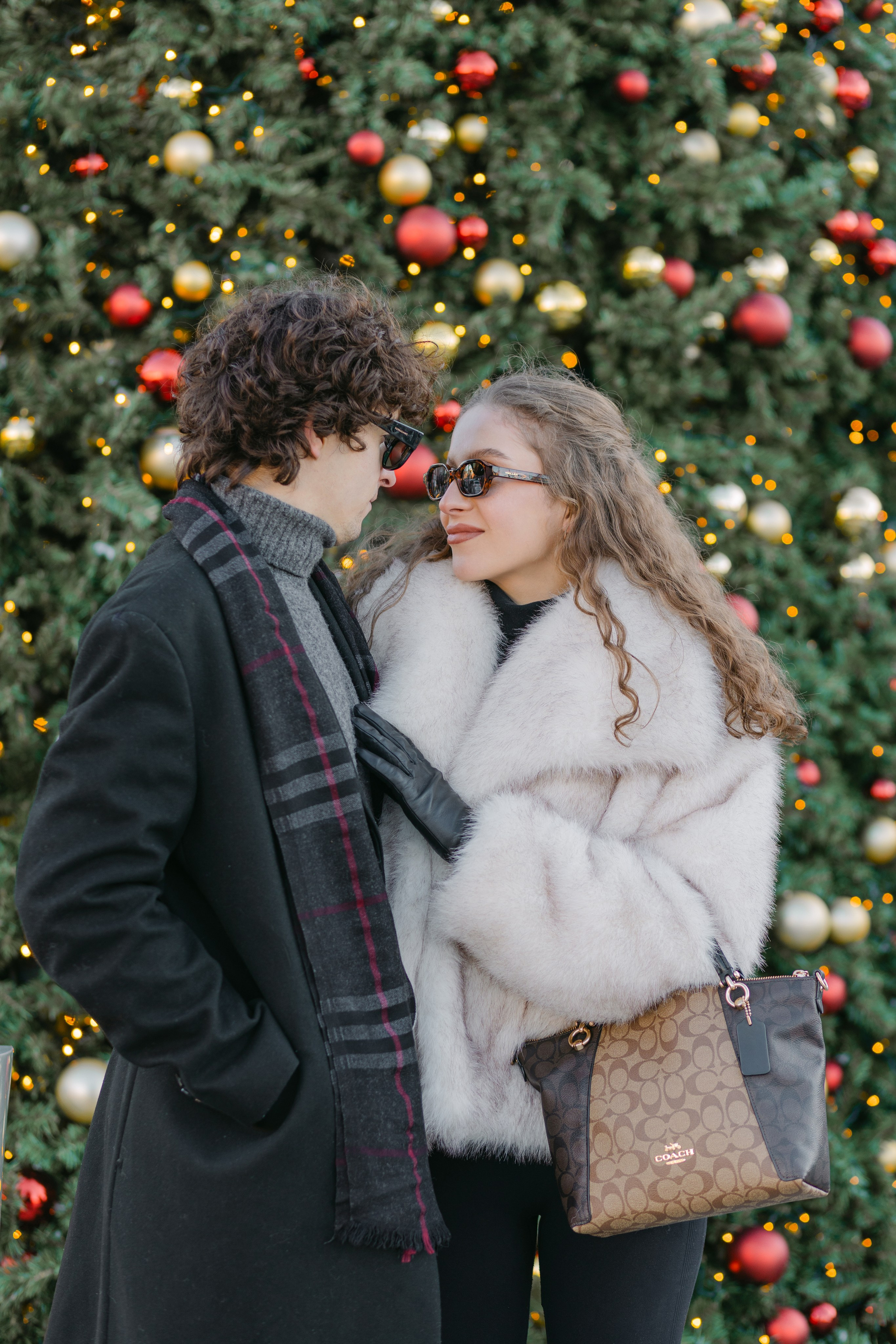 Christmas magic together. Photographer Elvira Hryshchenko