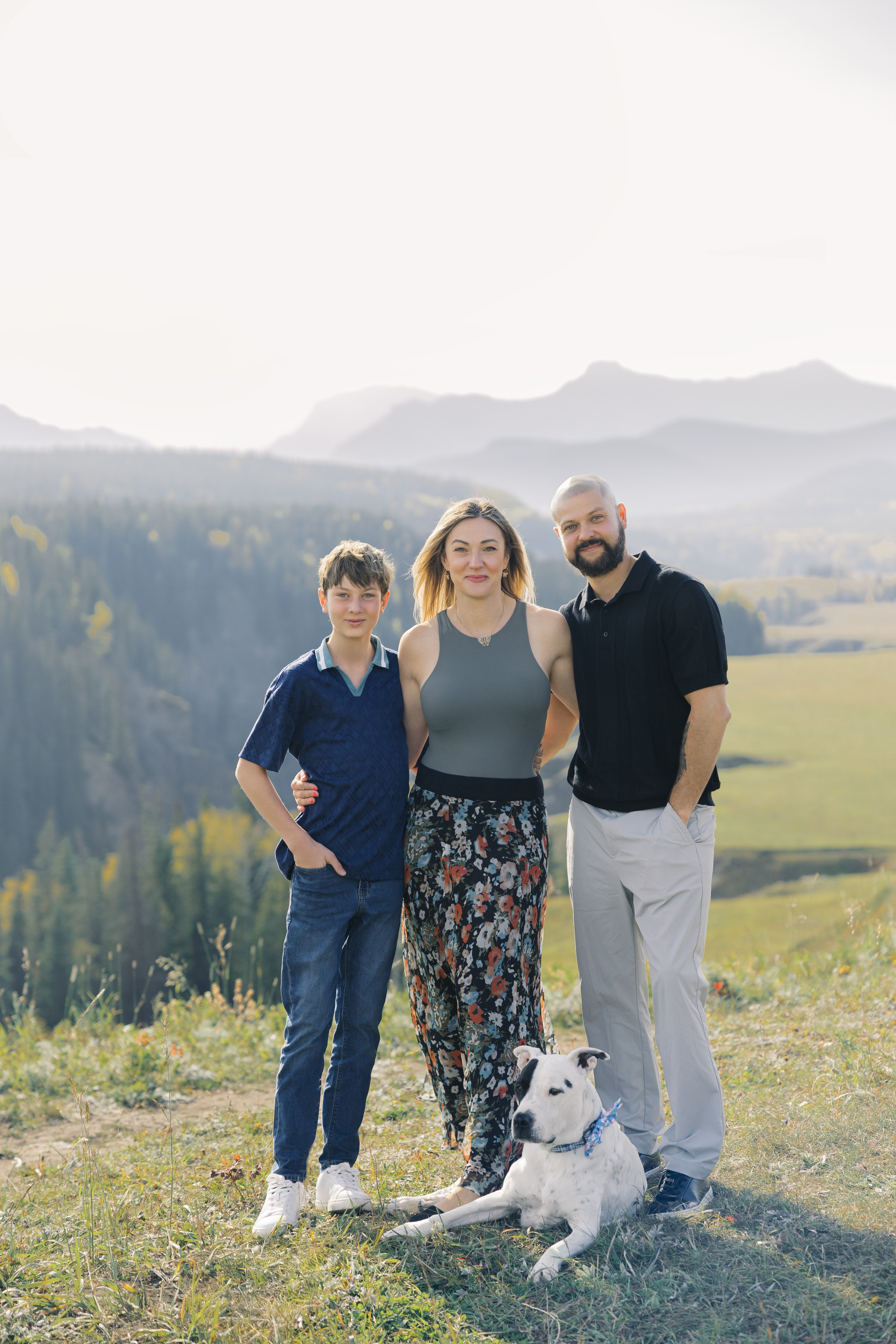 Aleksandra’s family. Photographer Elvira Hryshchenko