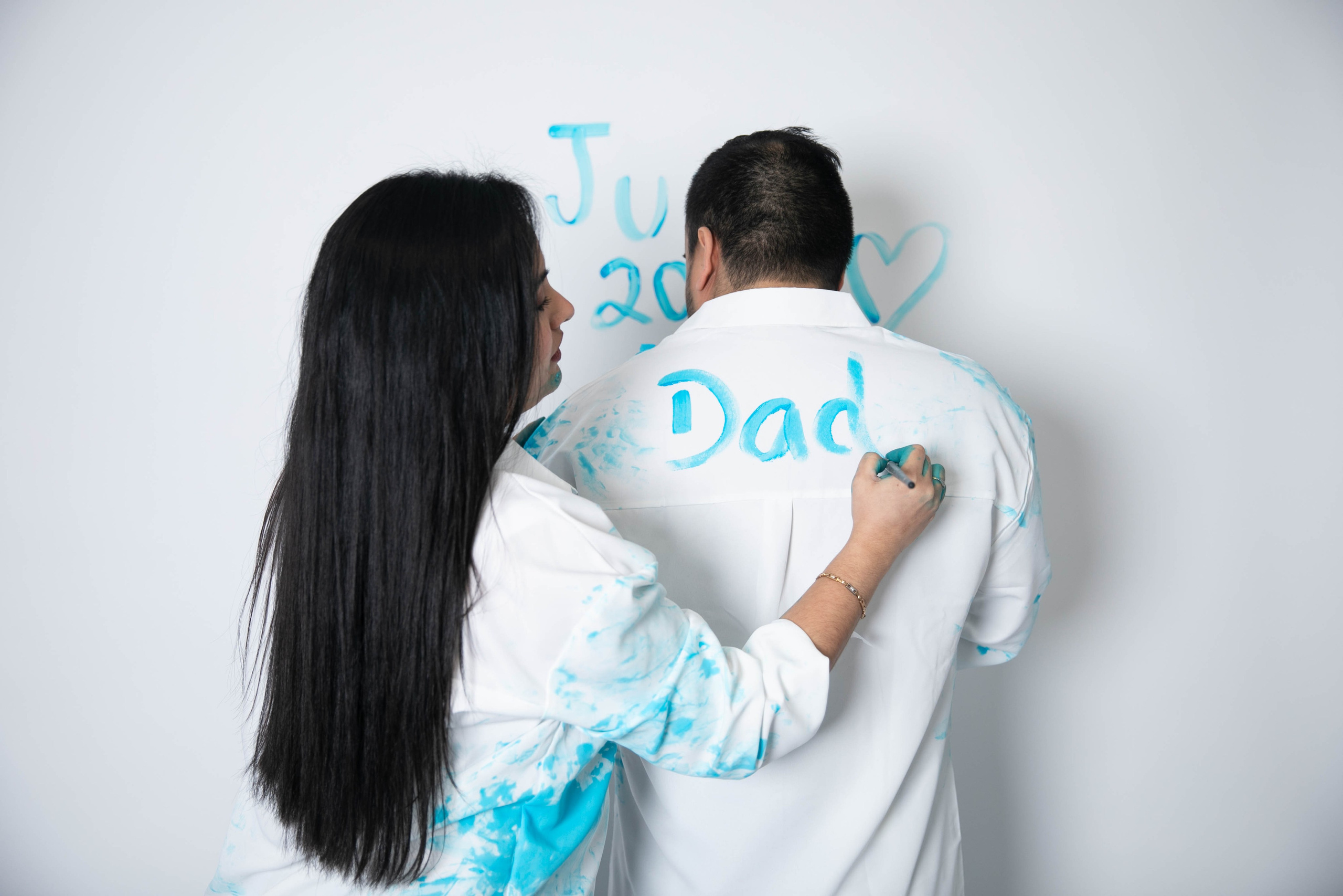 Gender Reveal. Fotografía accesible en Calgary