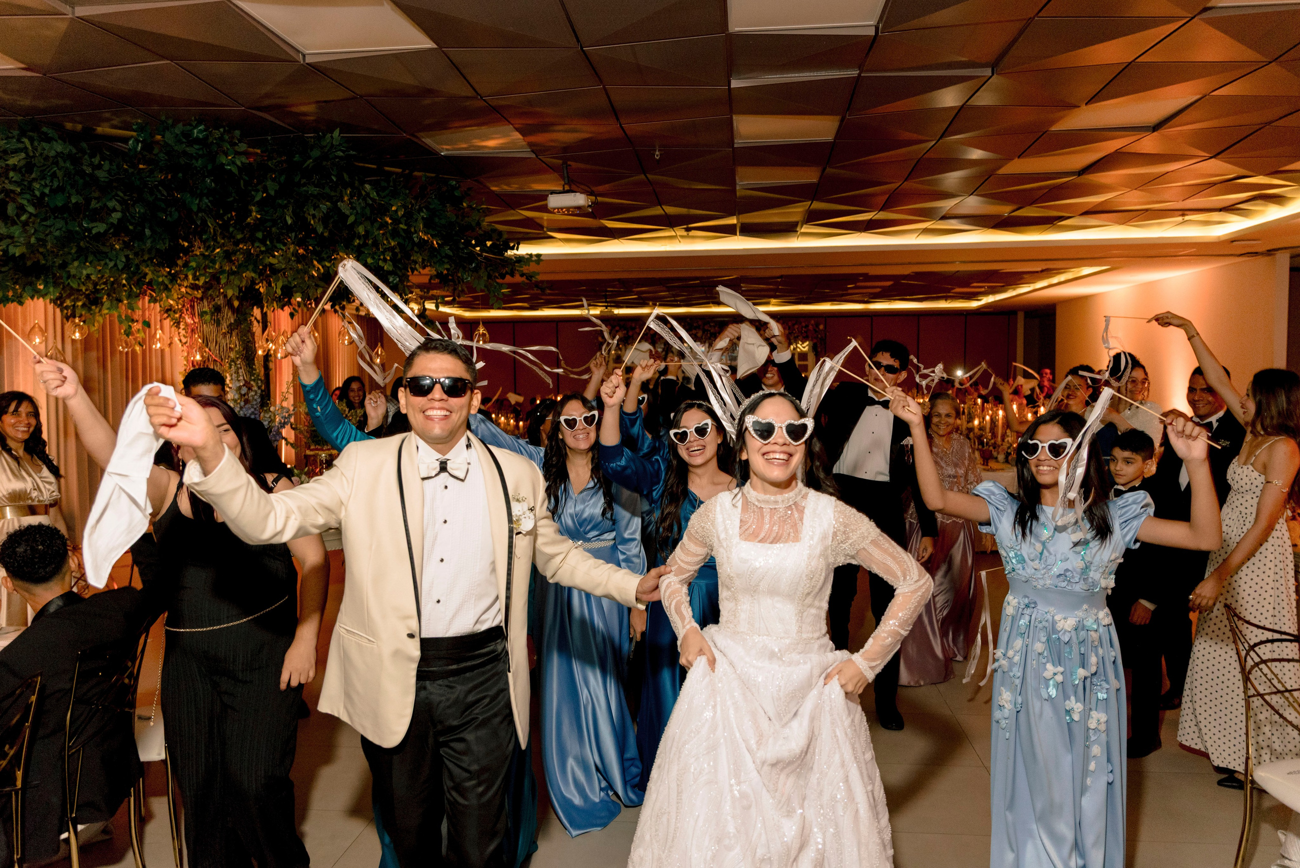 Boda en Barranquilla en Salón Comfamiliar Sede Caribe | Fotografía de boda profesional. Fotógrafos de bodas en Barranquilla, Cartagena y Santa Marta | BanderArt