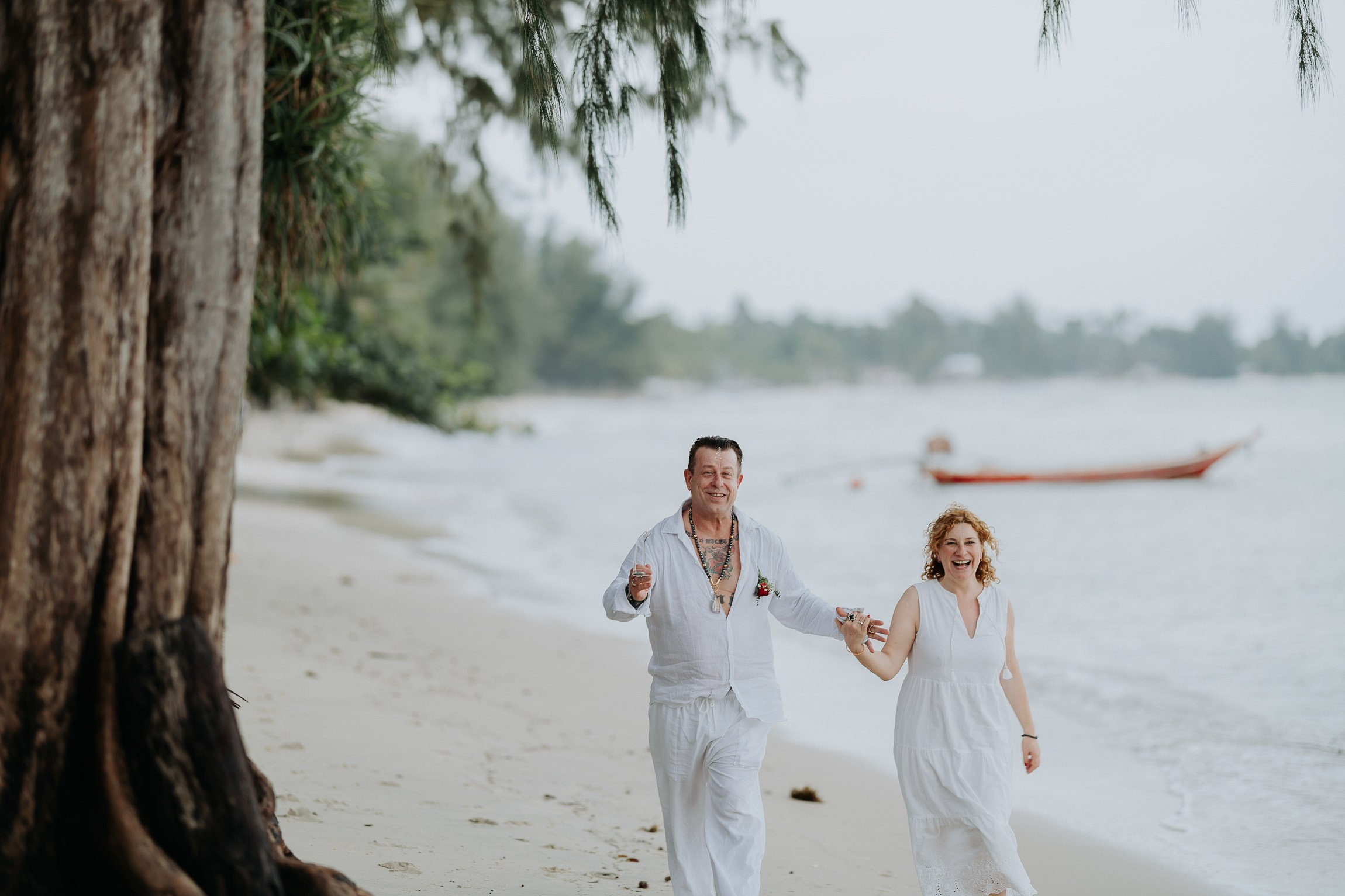 Authentic Buddhist Wedding Blessing Ceremony in Koh Samui, Thailand