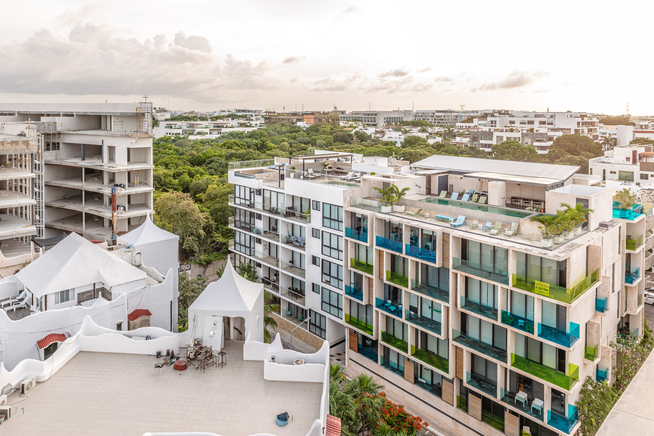 Fotografía de Interiores de Apartamentos en Playa del Carmen, México. FOTÓGRAFO MÉXICO QUINTANA ROO
