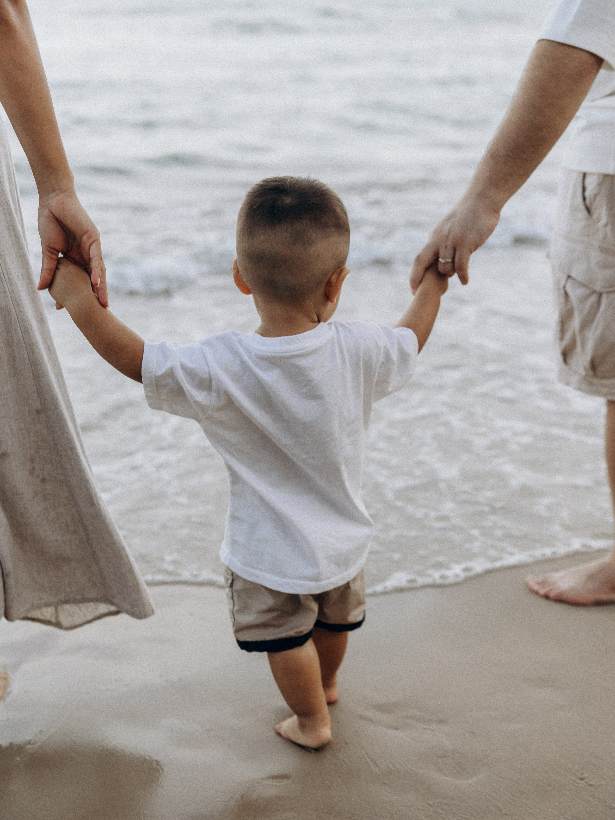 At the beach. Family and wedding photographer in Bangkok, Thailand
