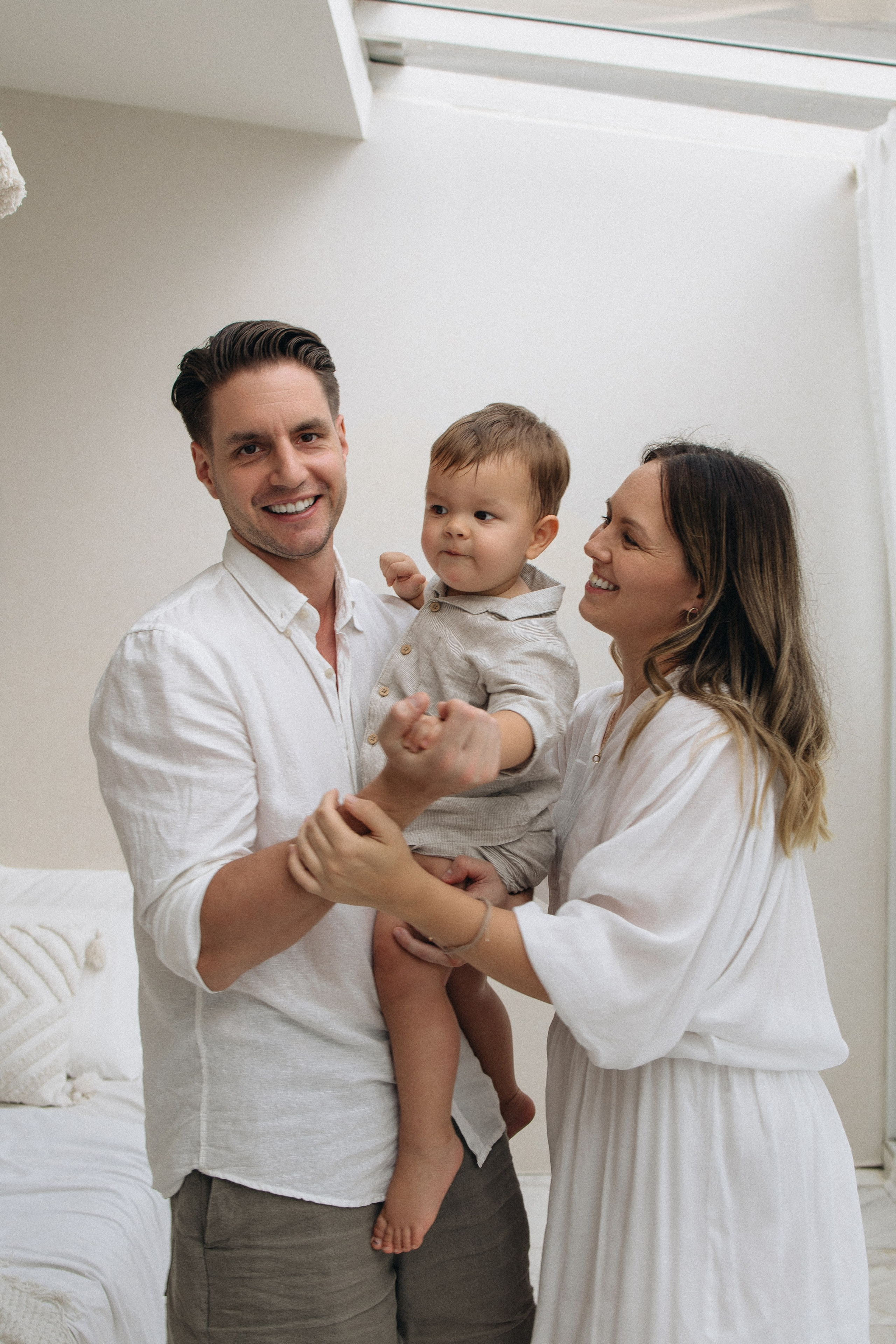 At the studio. Family and wedding photographer in Bangkok, Thailand