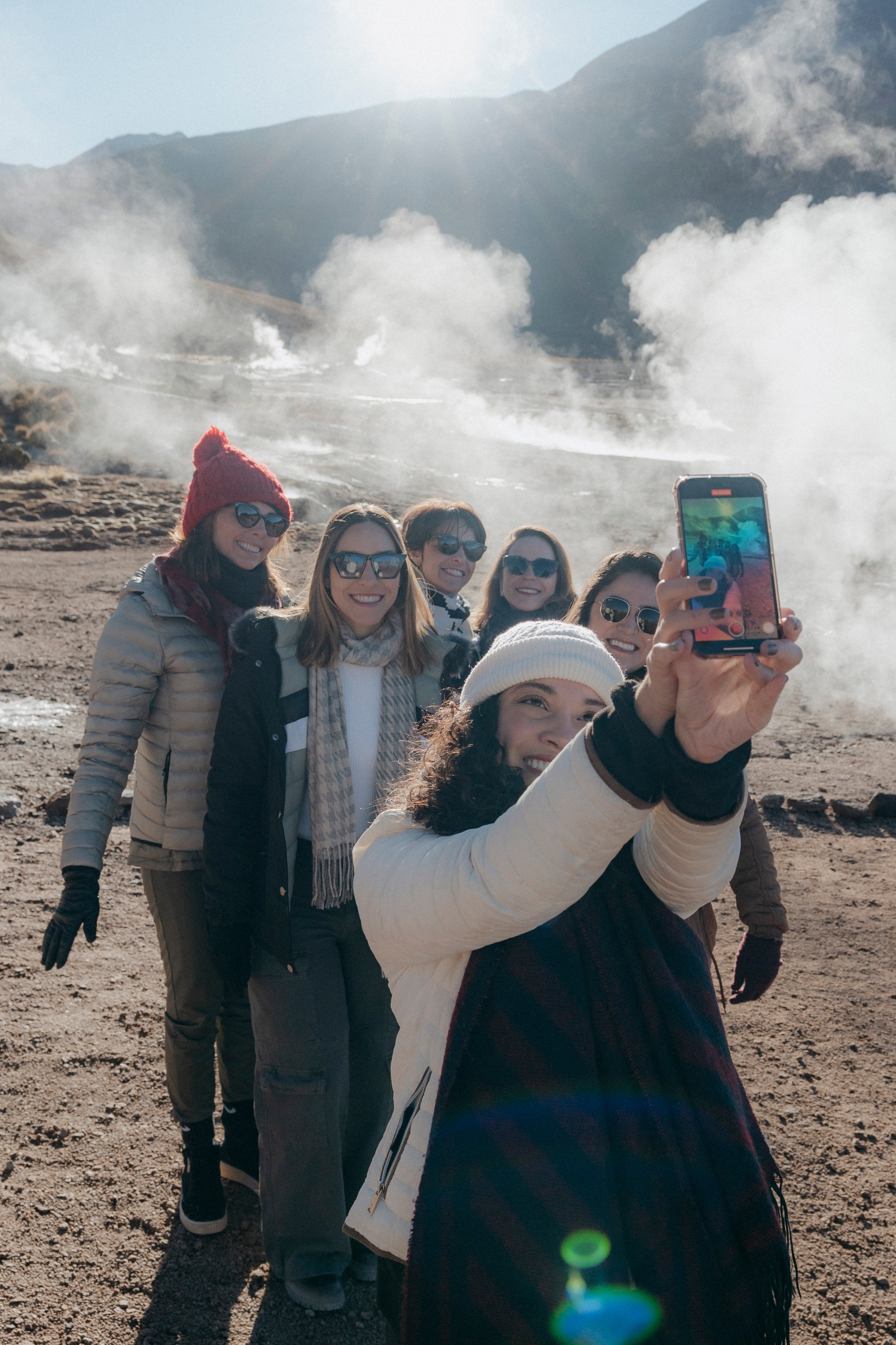 Cobertura de passeio — Geyser el Tatio. Fotógrafo em San Pedro de Atacama