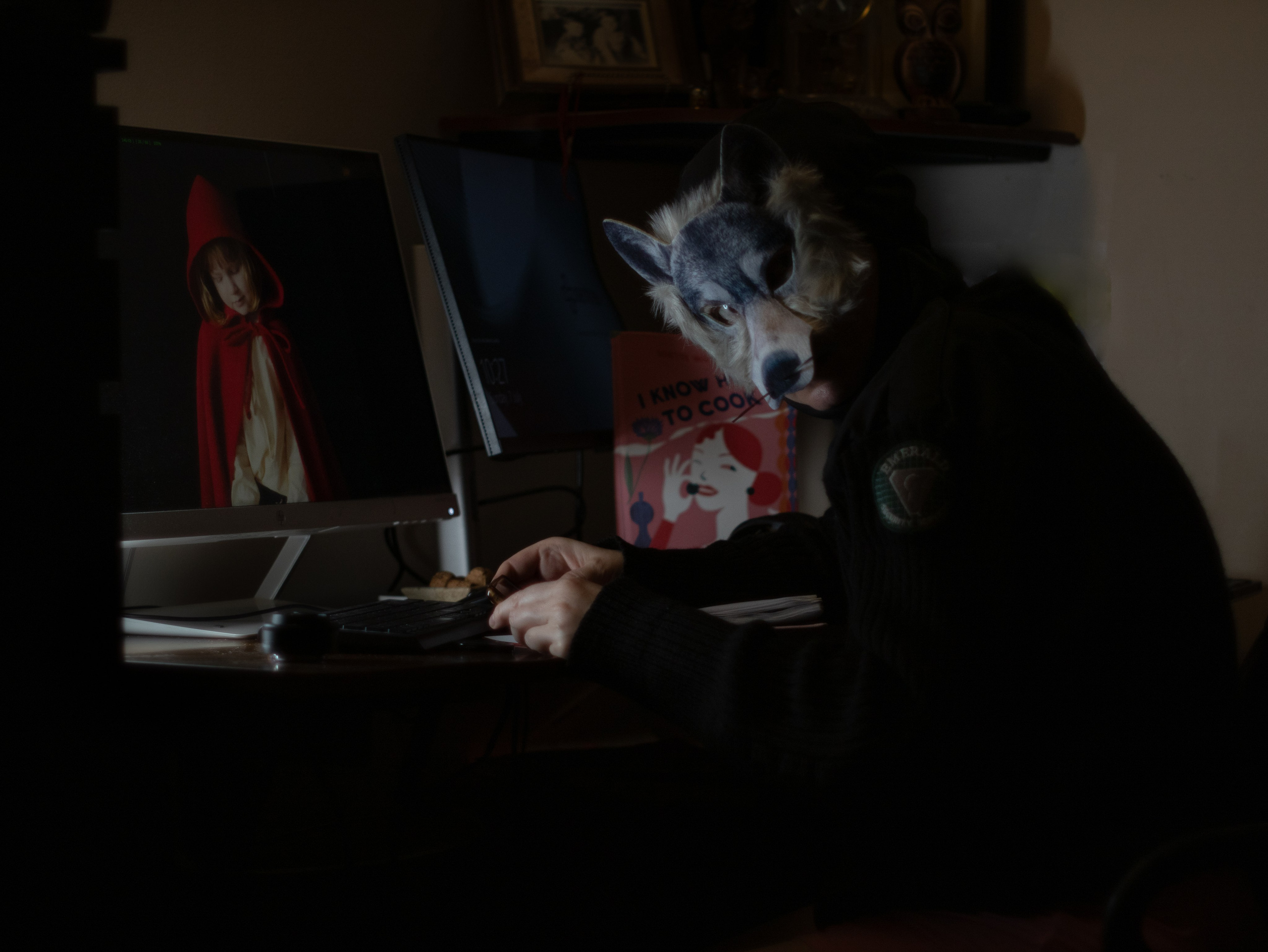 New Little Red Riding Hood. Toronto Portrait Photographer Lena Lac