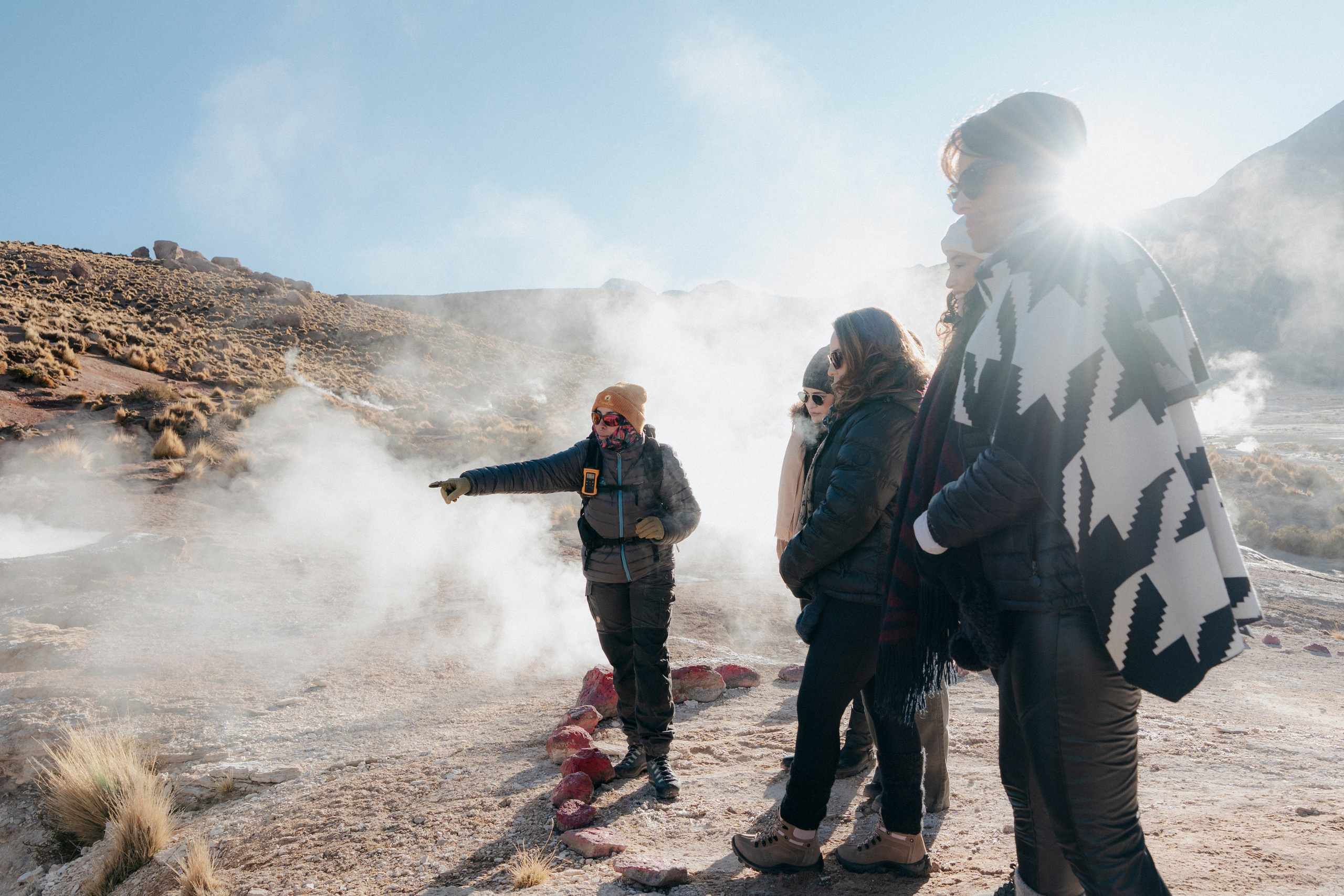 Cobertura de passeio — Geyser el Tatio. Fotógrafo em San Pedro de Atacama