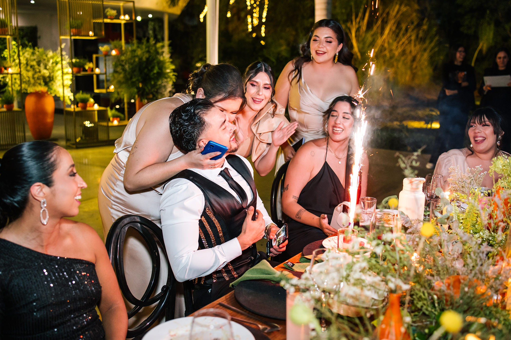 Fiesta/ Coctel. Wedding Photographer Ruth Preciado