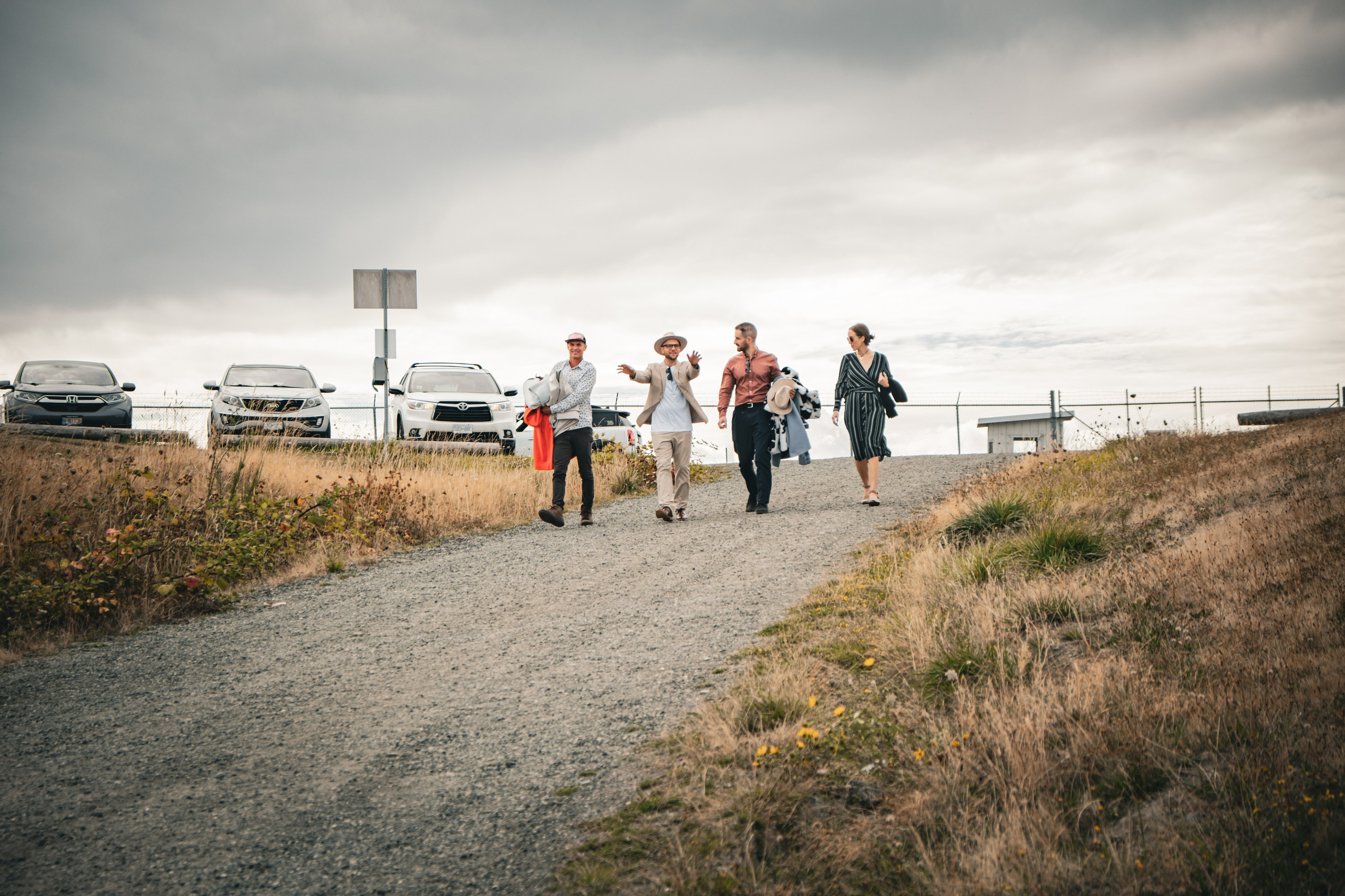 storytelling ceremony moment, Vancouver Island