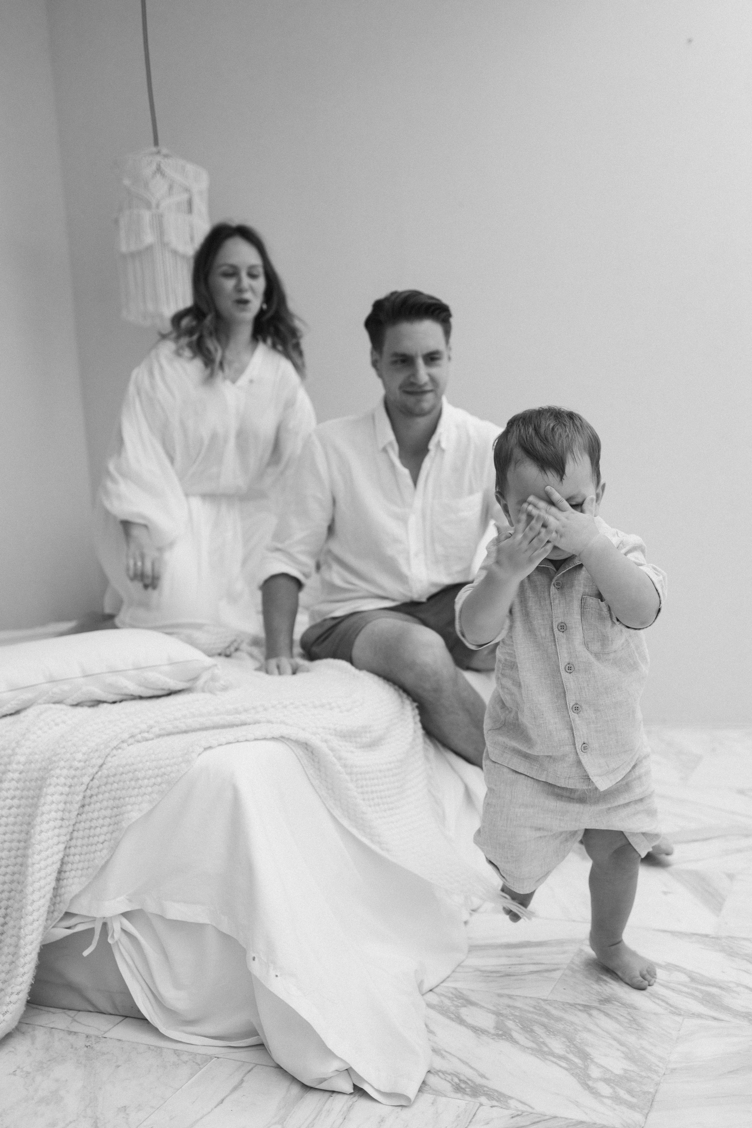 At the studio. Family and wedding photographer in Bangkok, Thailand