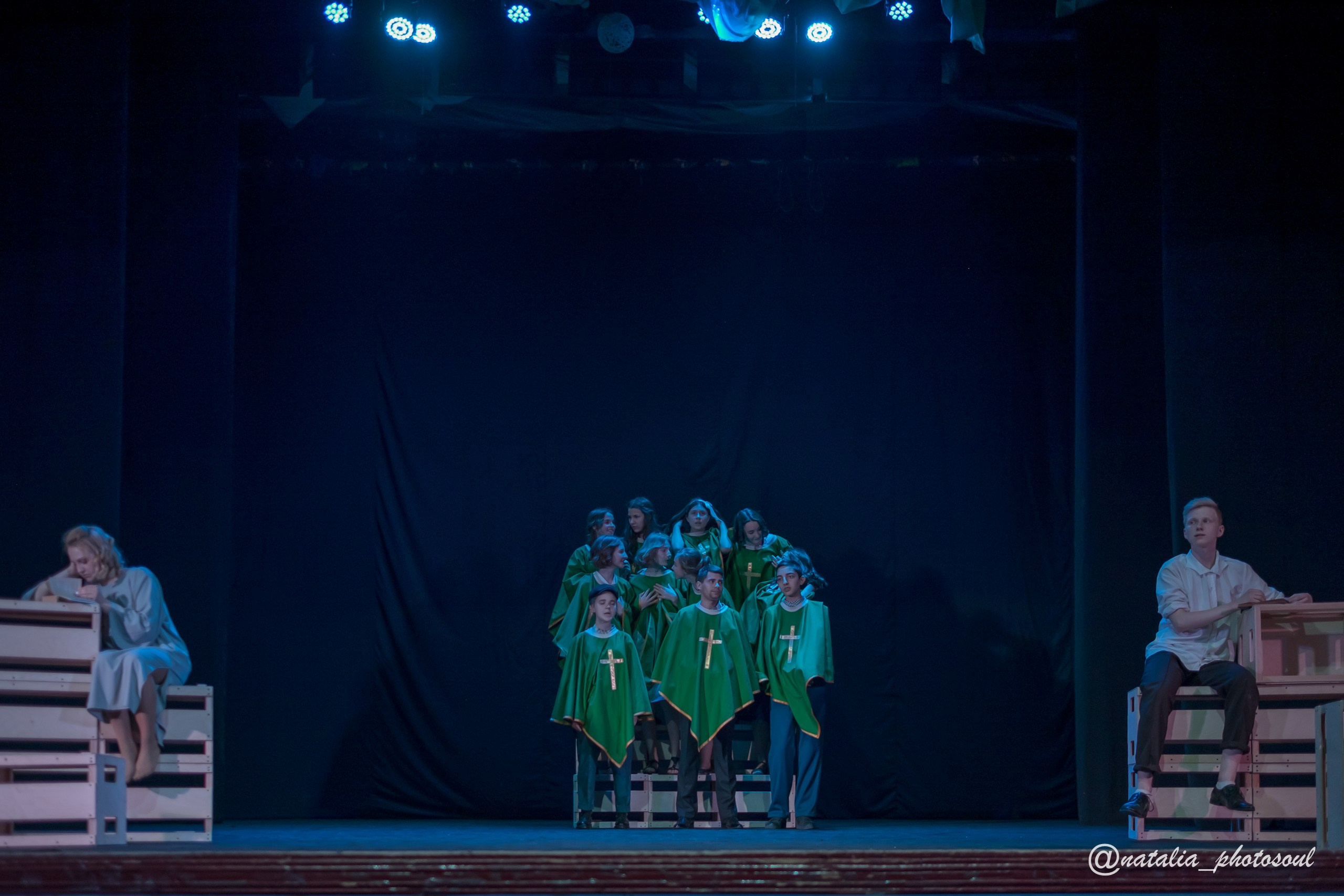 Performance “Our Town” School and Theater “Artist”. Photographer in Seoul Dobrokvashina Natalya