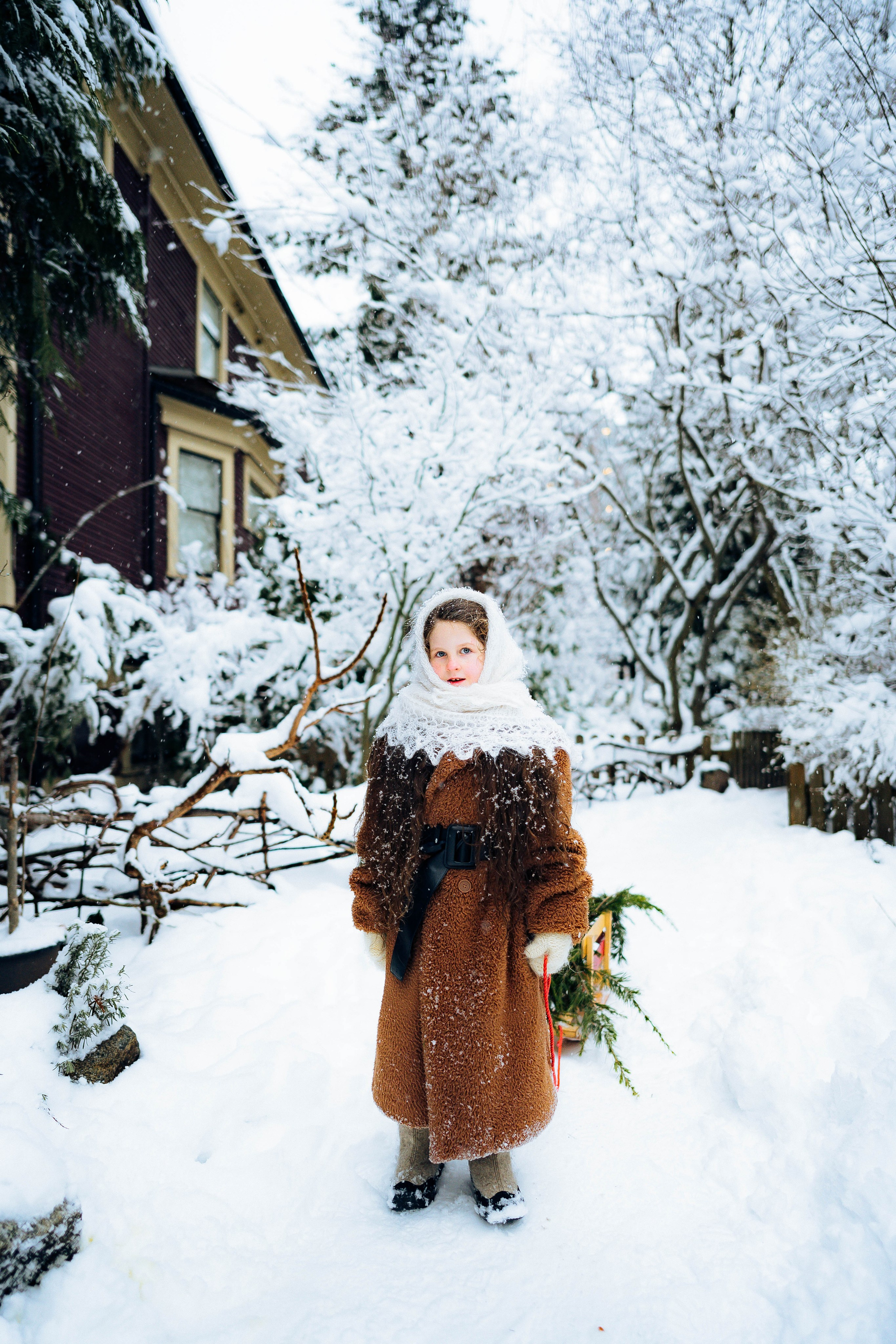 Snow in Vancouver. Photographer Lana