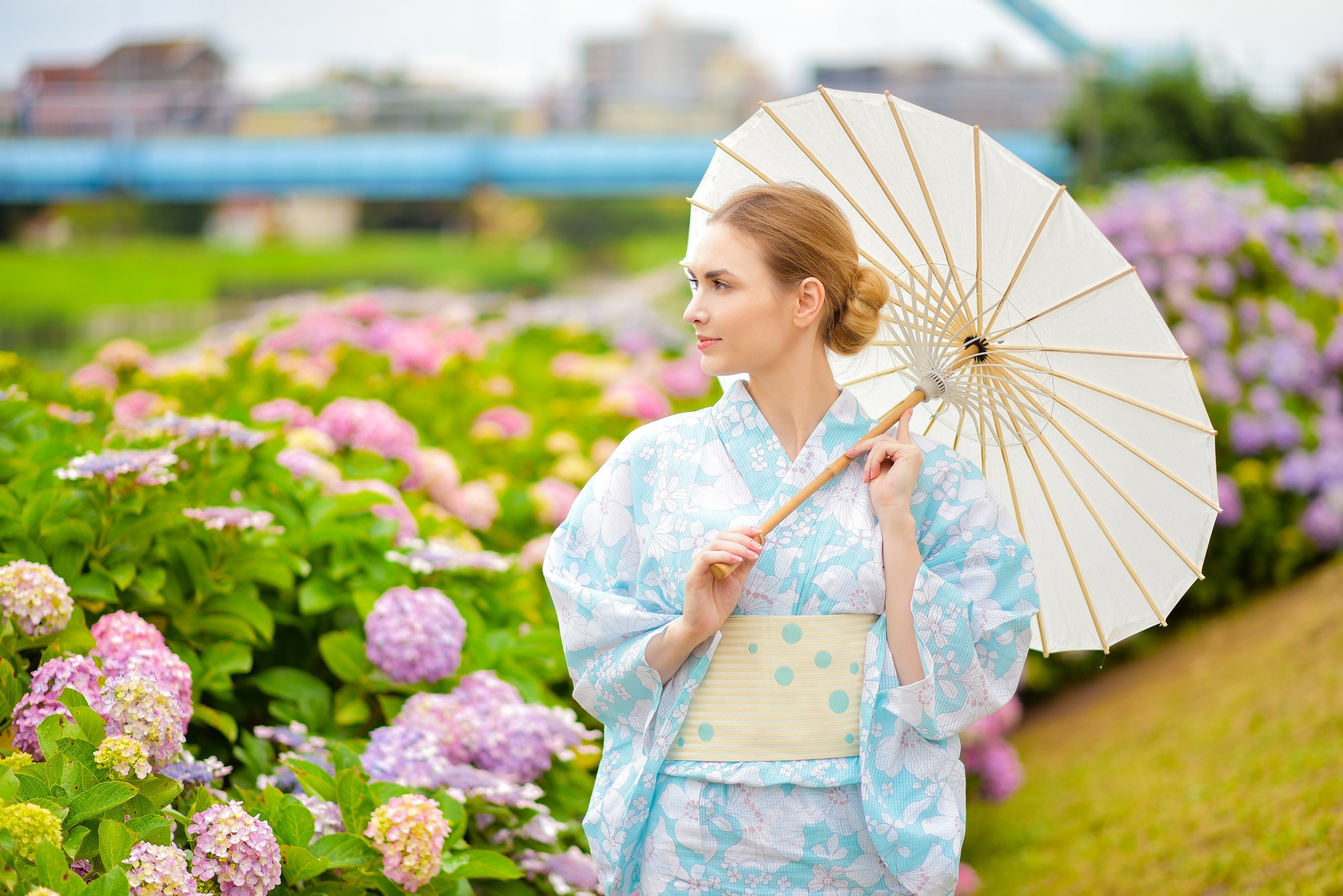 Kimono photoshoot. Photographer in Tokyo, Japan