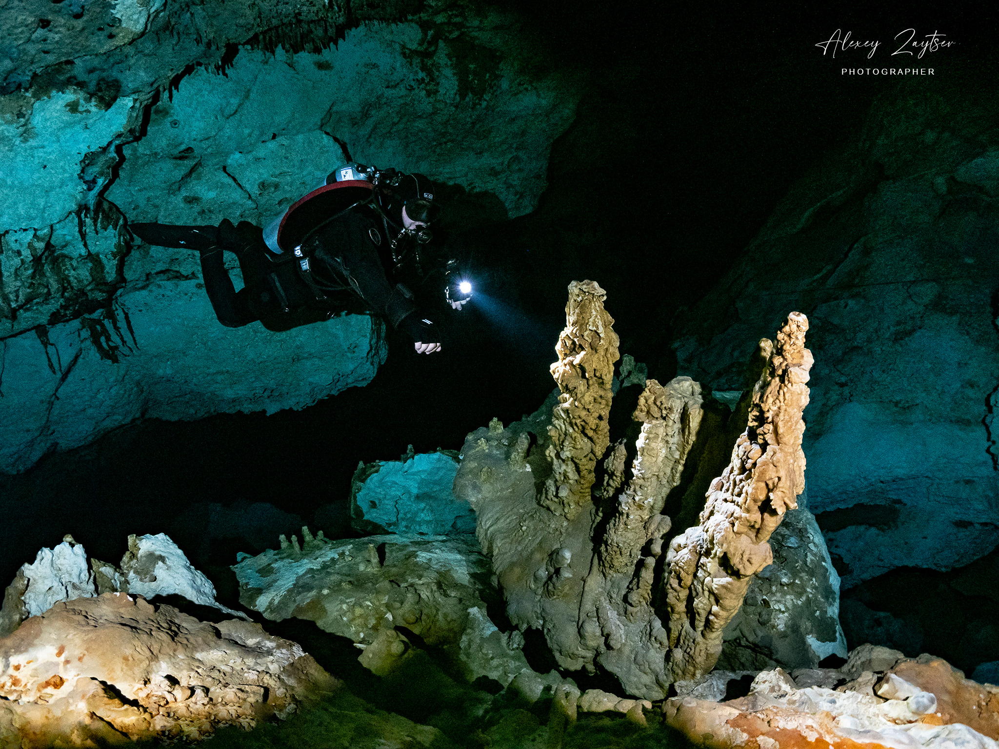 Сenote. Your photographer on land and under water— Alexey Zaytsev