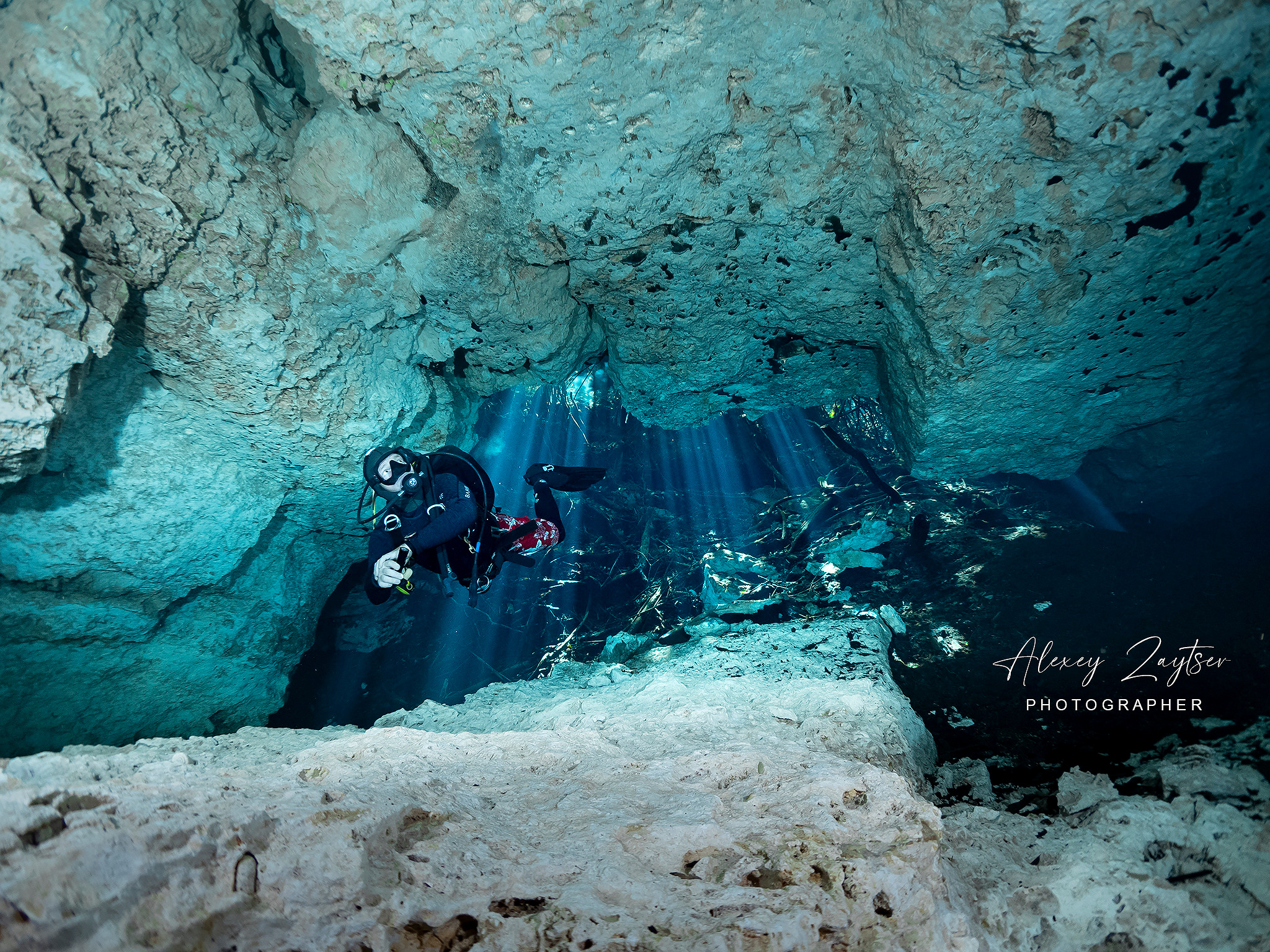 Сenote. Your photographer on land and under water— Alexey Zaytsev