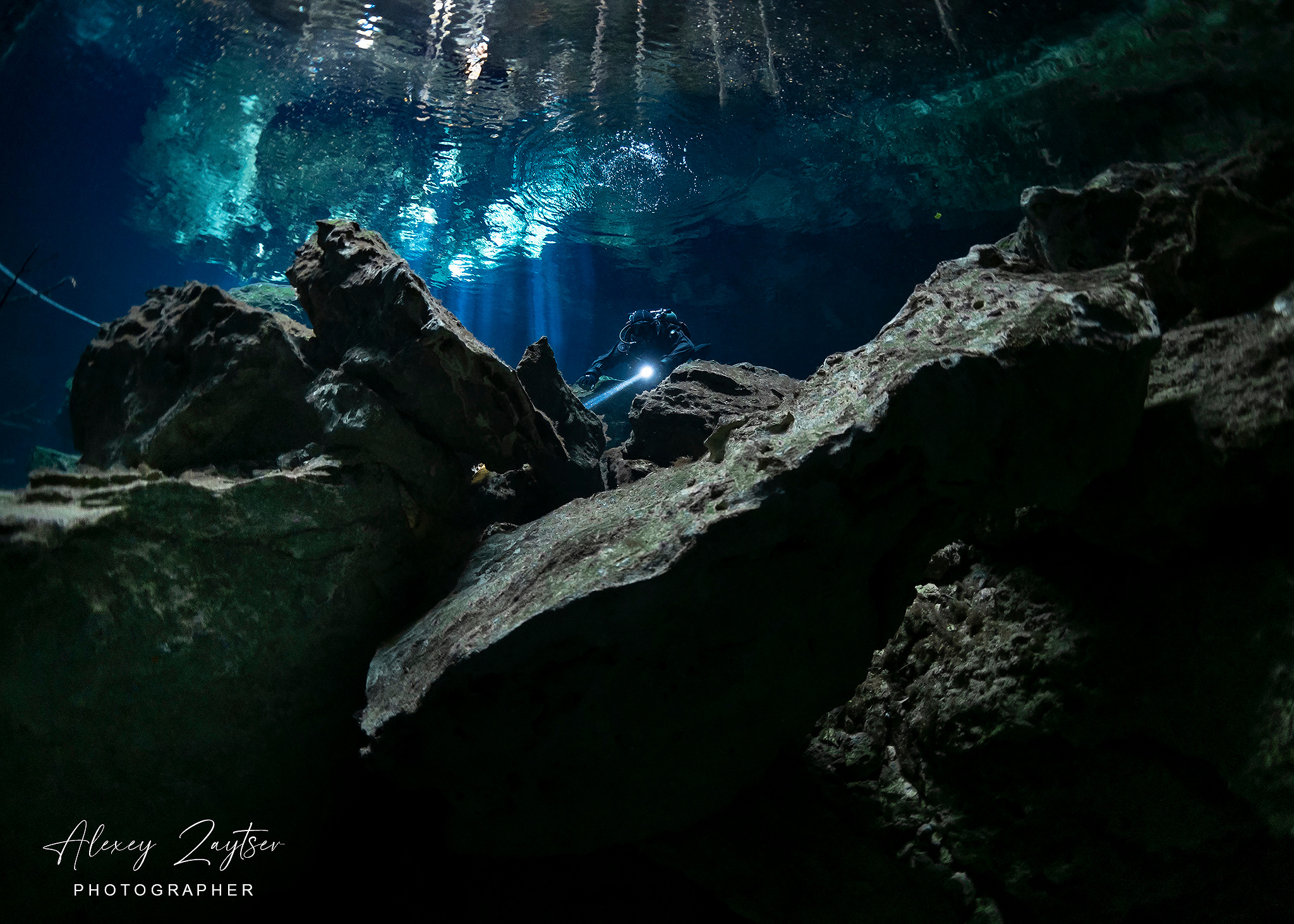 Сenote. Your photographer on land and under water— Alexey Zaytsev