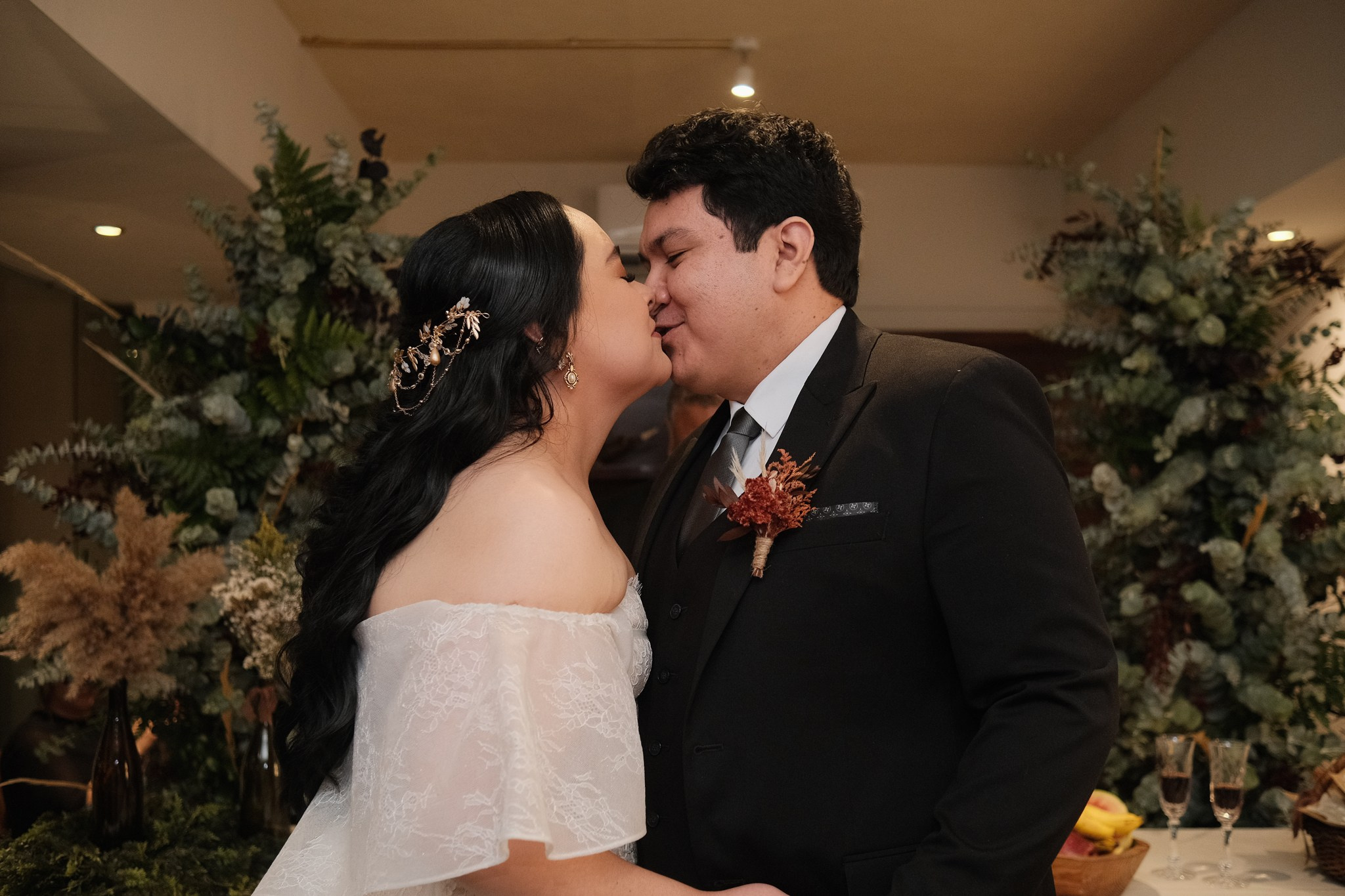 Miranda y David: Boda civil en restaurante Casablanca. Fotógrafo de bodas