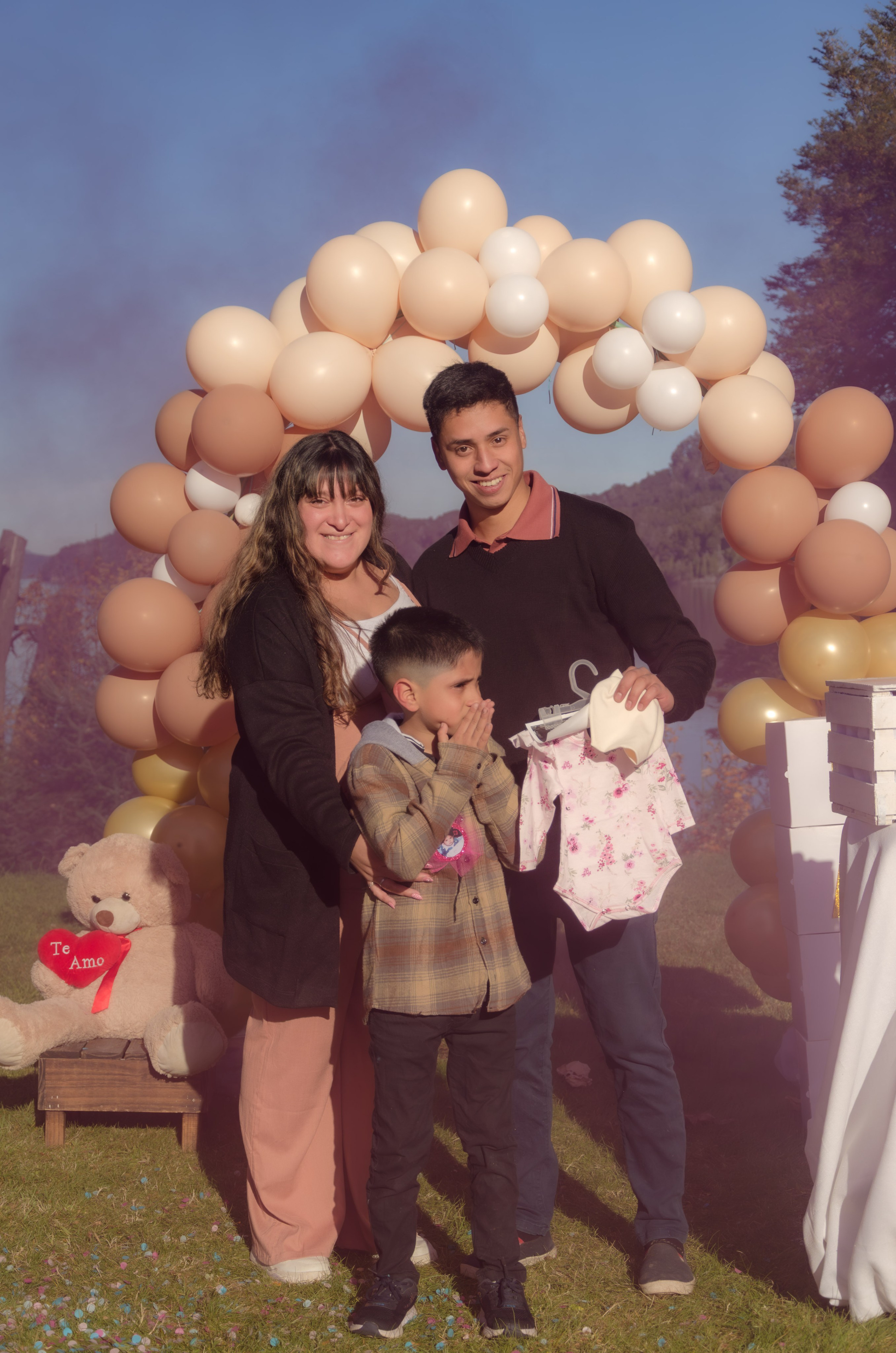 Revelación de Género - Gisel y Carlos. Viiz Photo Studio | Fotógrafo en Villa La Angostura, Neuquén