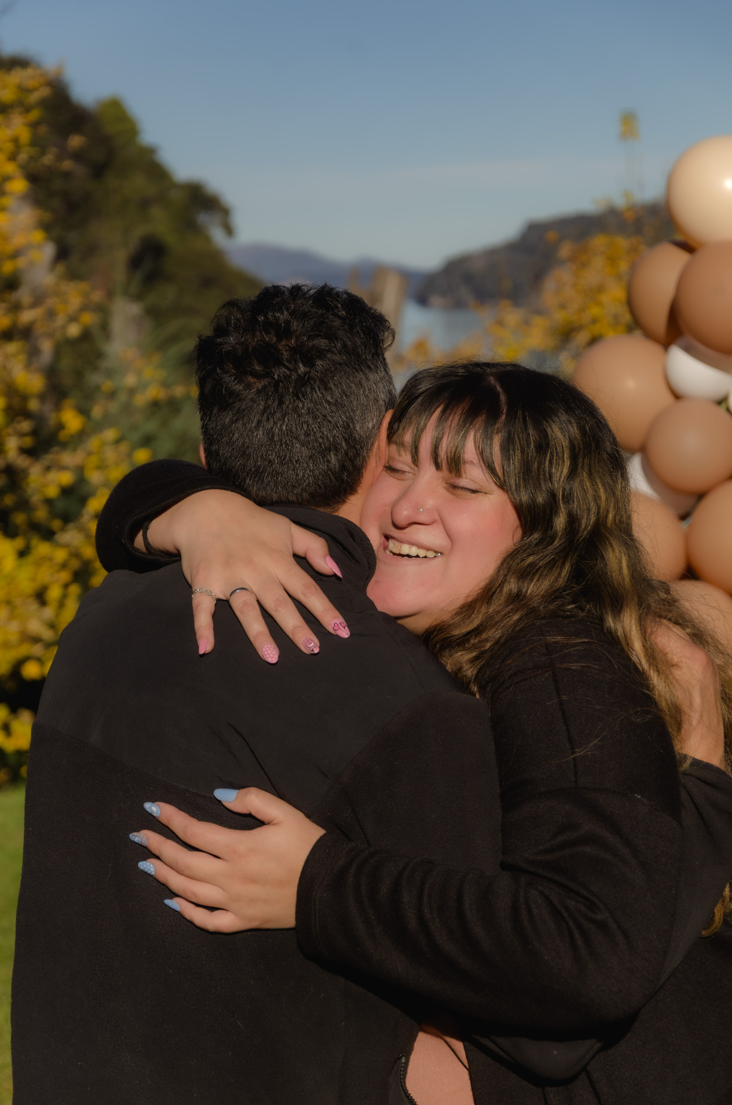 Revelación de Género - Gisel y Carlos. Viiz Photo Studio | Fotógrafo en Villa La Angostura, Neuquén