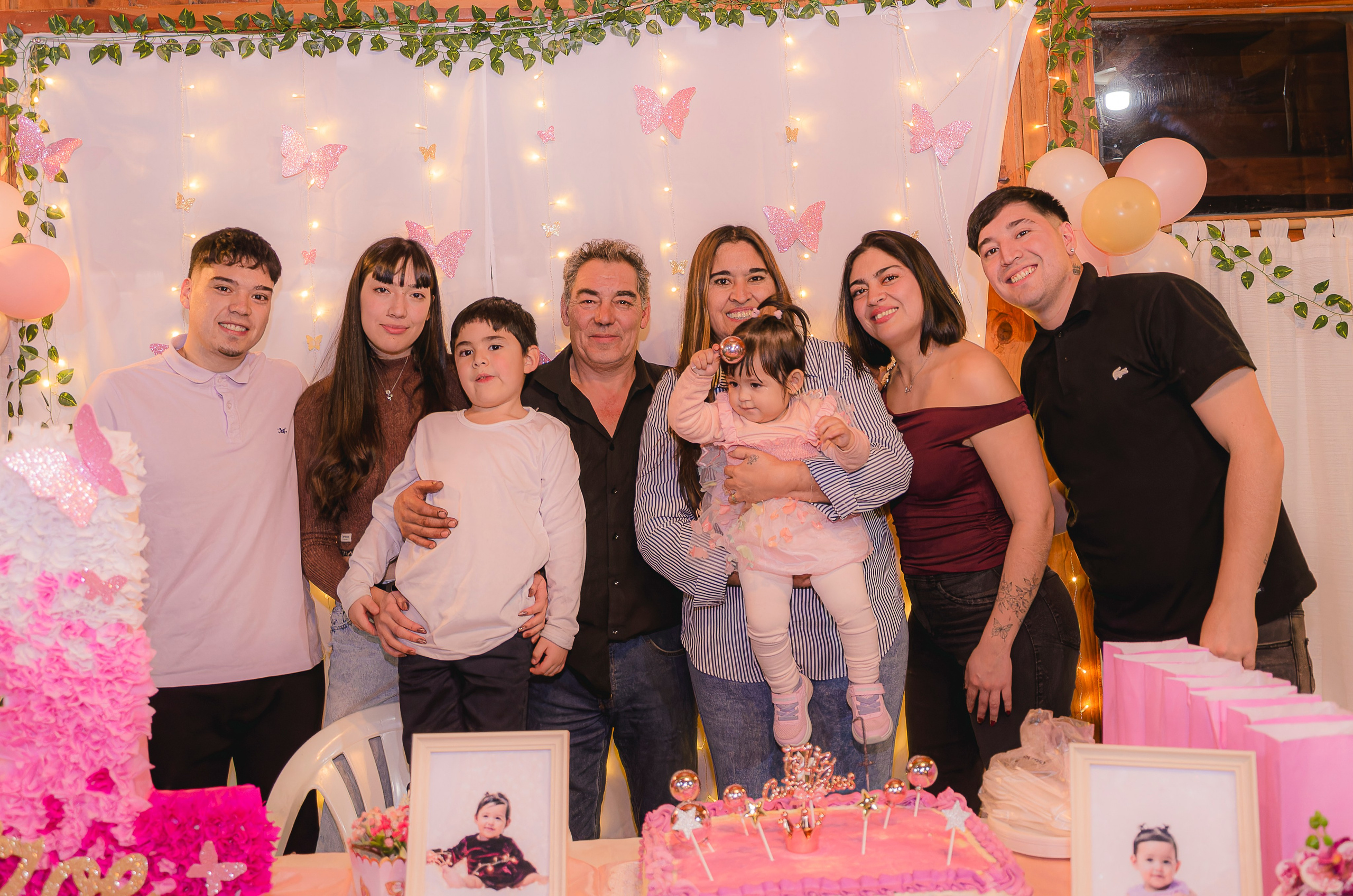 Primer Añito de Zoe. Viiz Photo Studio | Fotógrafo en Villa La Angostura, Neuquén