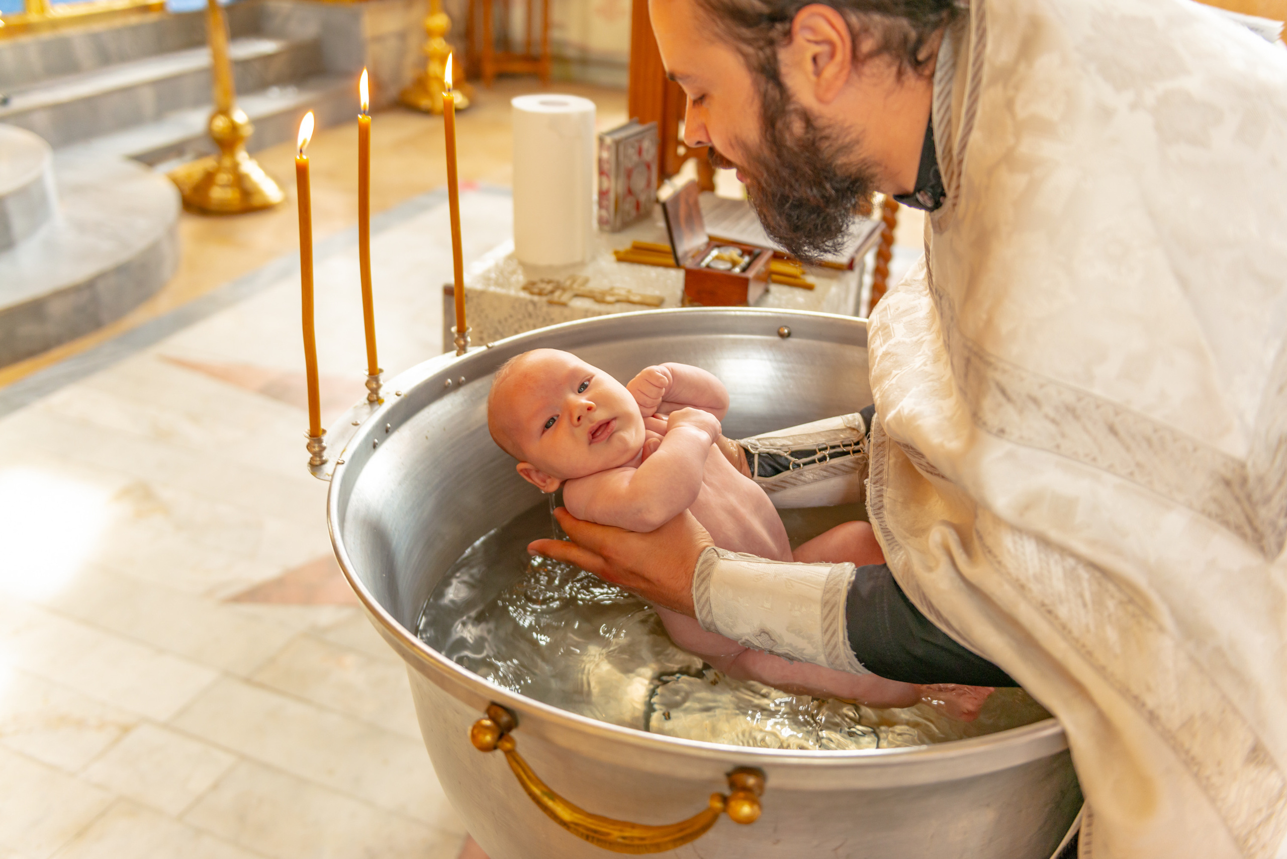 Photography of Miron’s baptism. PHOTOGRAPHER QUINTANA ROO