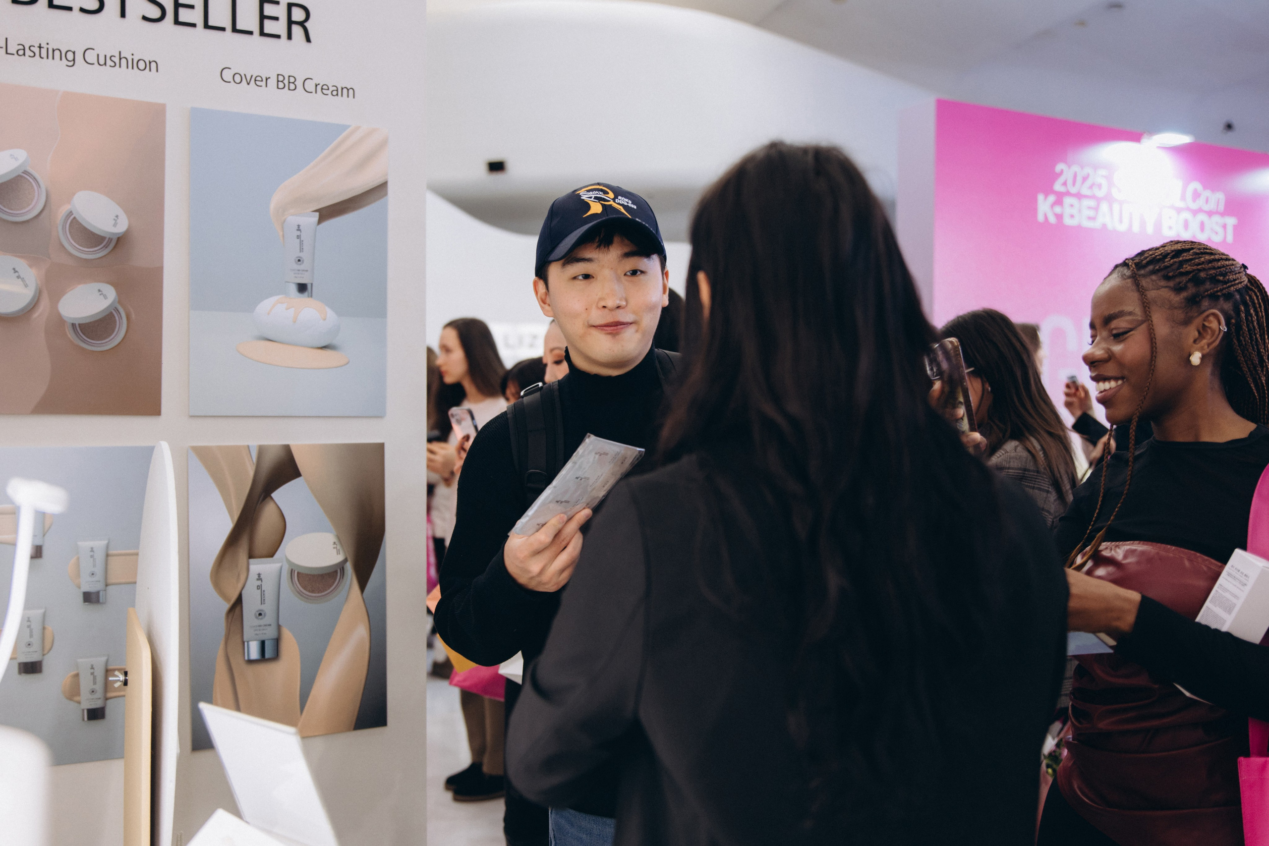 Seoul beauty expo 2025 (Black Rice). Портретный фотограф в Южной Корее Ольга Лян