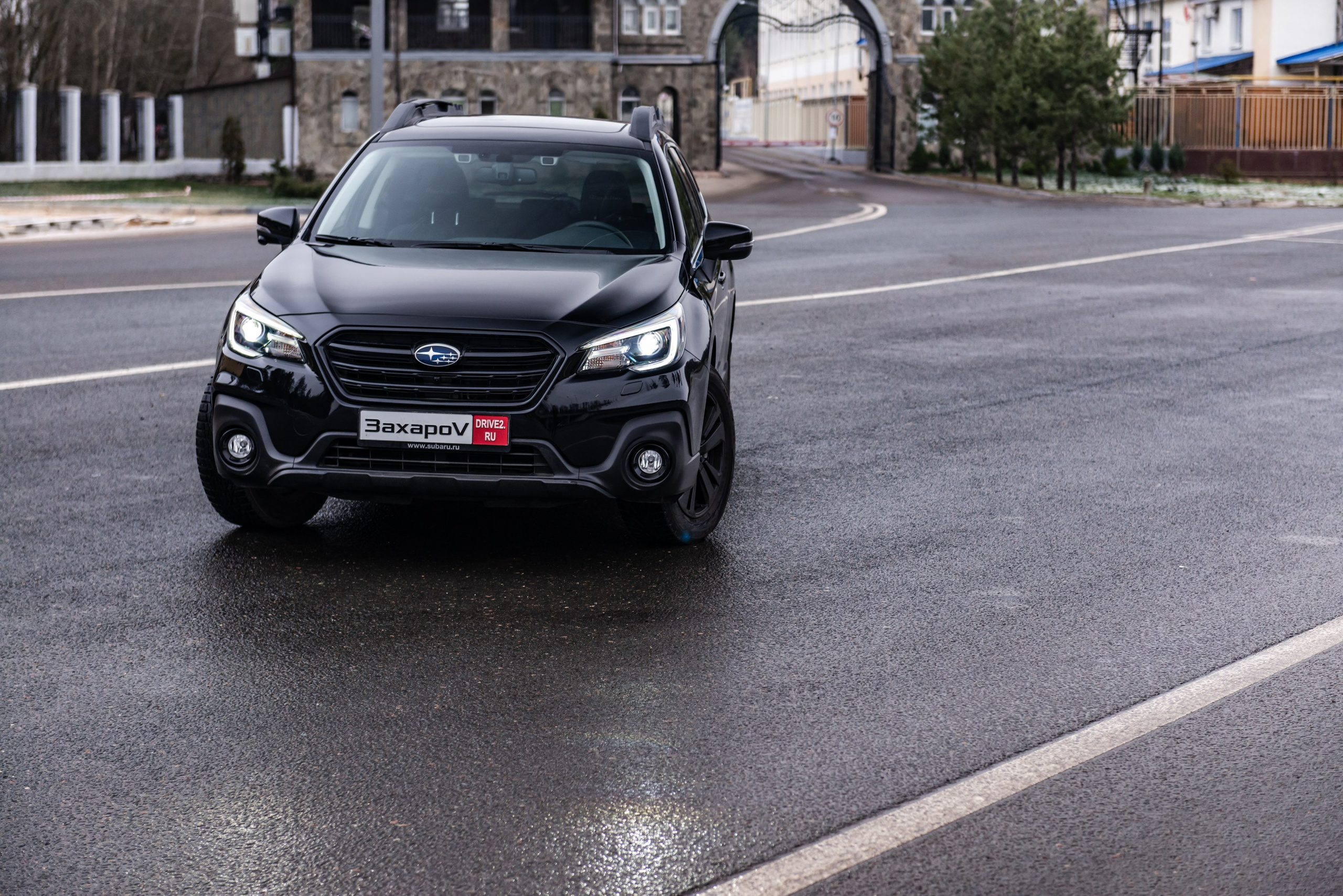Автомобильная фотосъемка Subaru Outback Black Line. PHOTOGRAPHER QUINTANA ROO