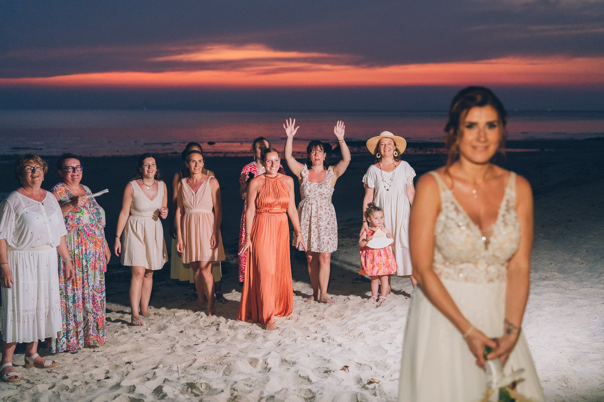 Luxury Beach Wedding Reception