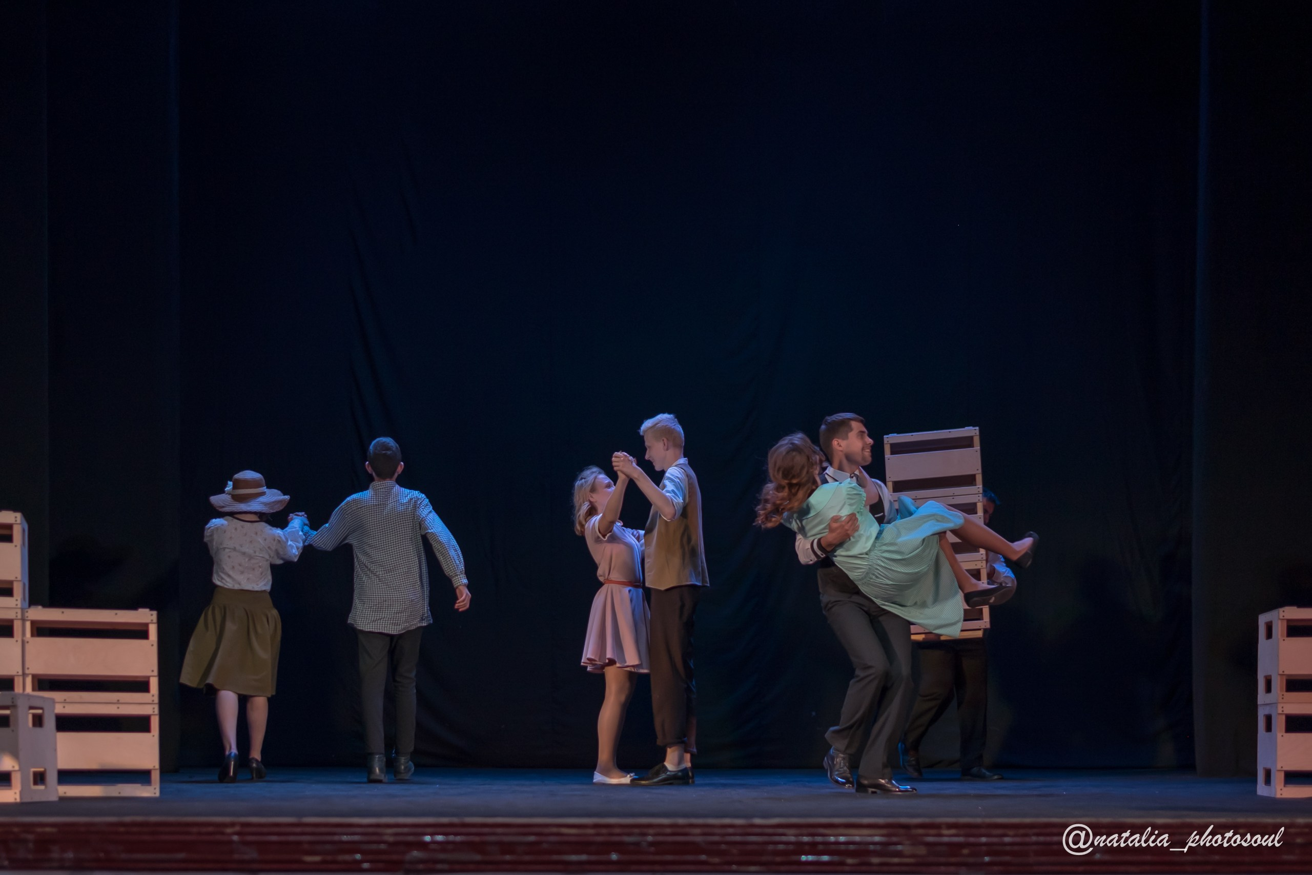 Performance “Our Town” School and Theater “Artist”. Photographer in Seoul Dobrokvashina Natalya