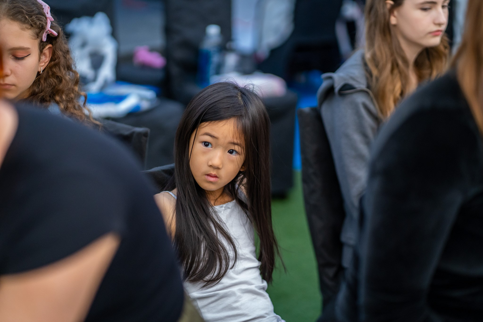 The blooms BTS. Vancouver Kids Photographer