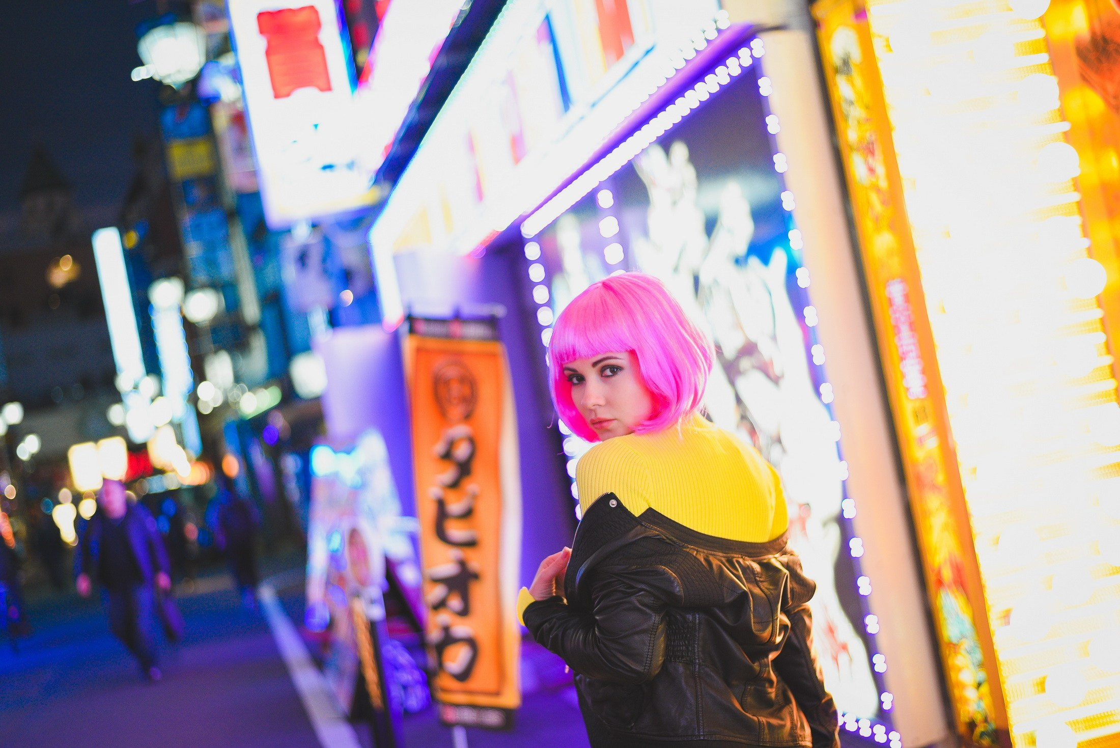 Street Portrait. Photographer in Tokyo, Japan