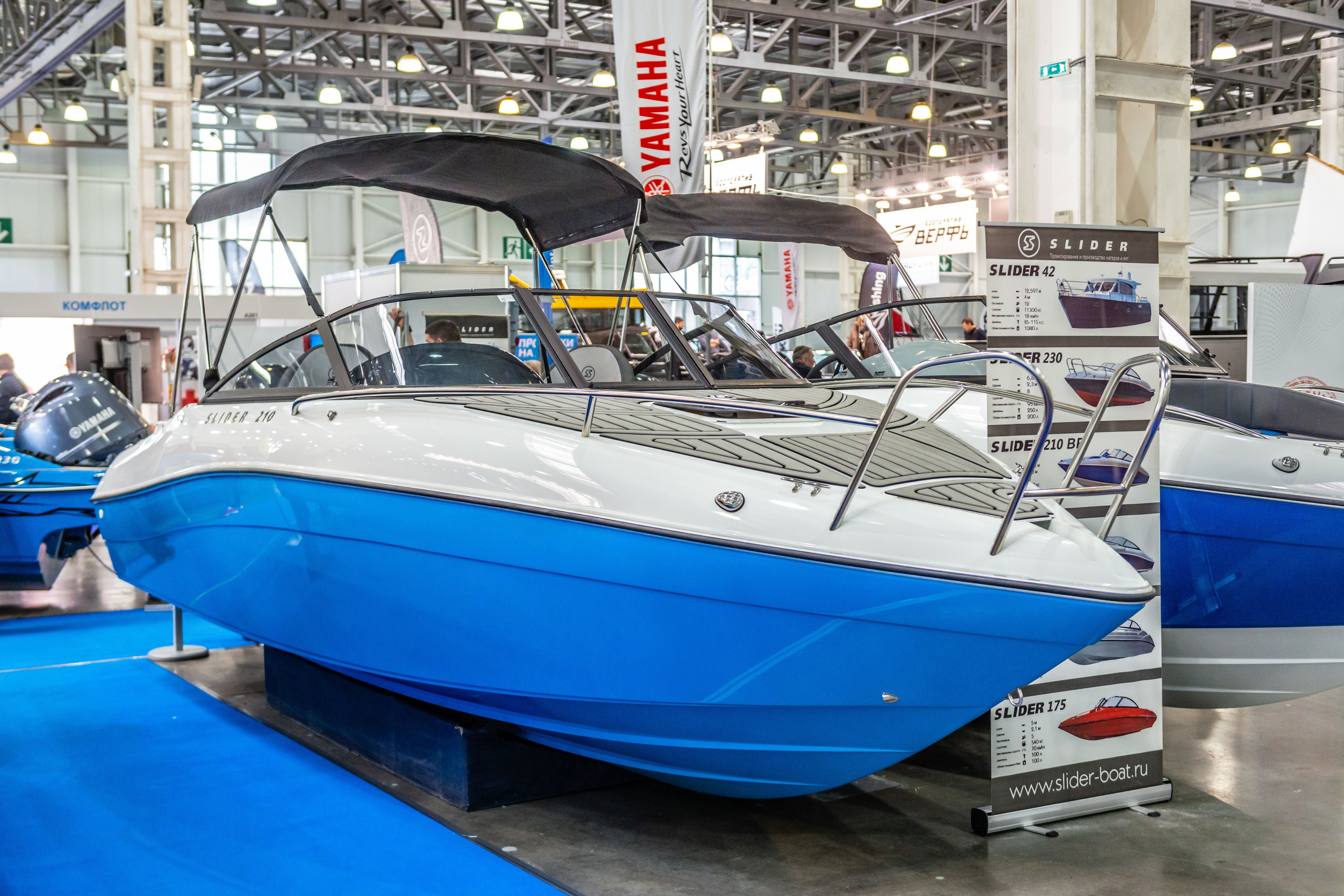 Фотосъемка лодок на Moscow Boat Show 2022. PHOTOGRAPHER QUINTANA ROO