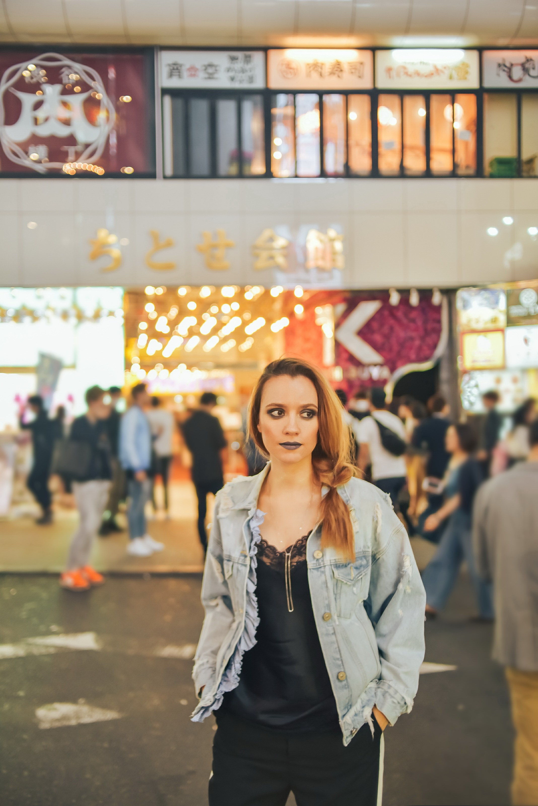 Street Portrait. Photographer in Tokyo, Japan