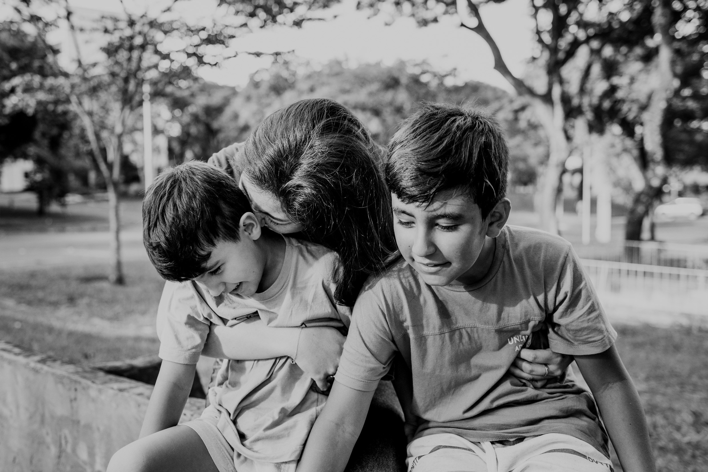 Ensaio mãe e filhos em Brasília, Asa Norte | Fotografia de Família