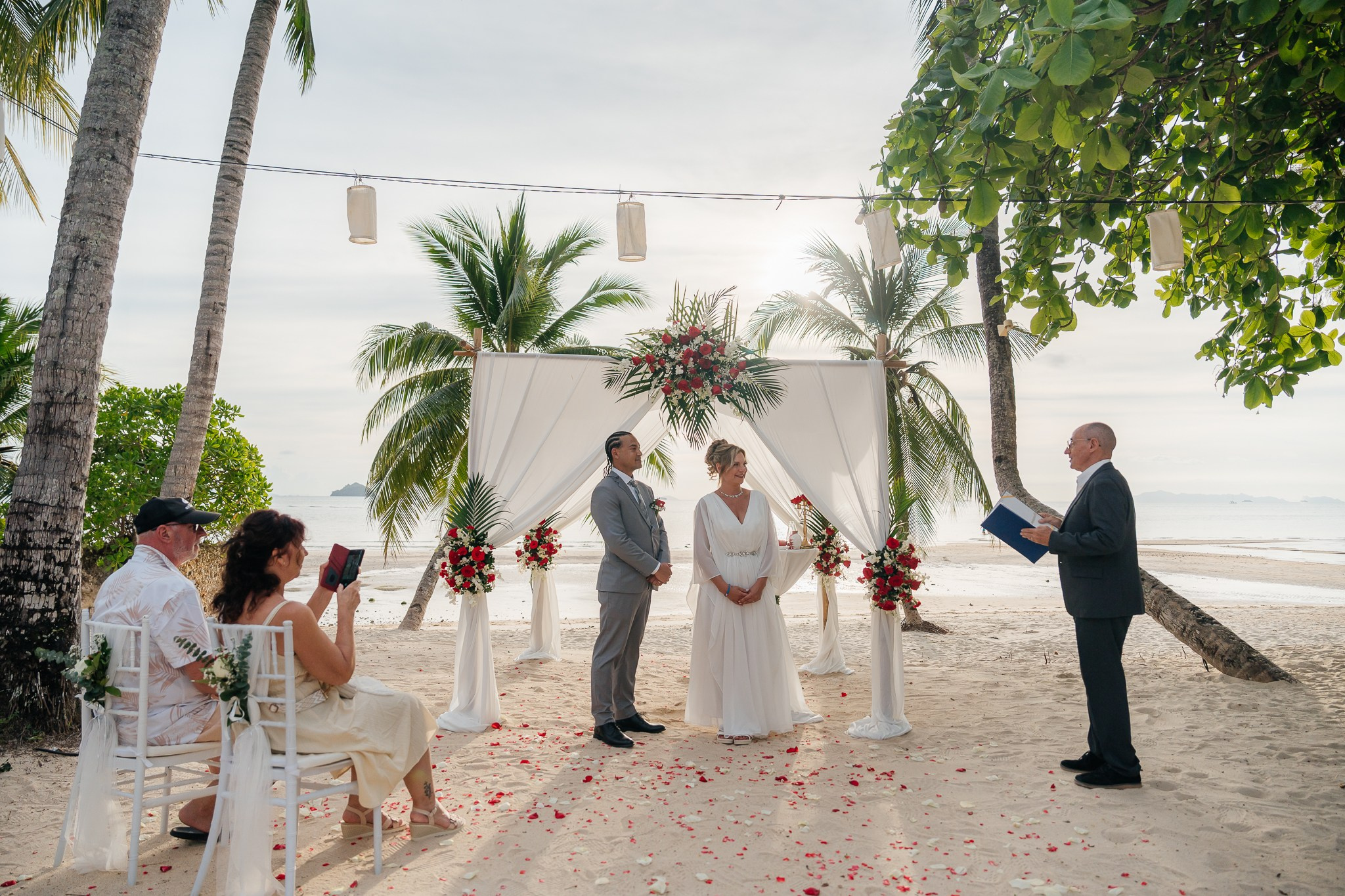 Daniela and Alain 15.03.2025. Mariage à Koh Samui, en Thaïlande. Whatsapp: +66 94 3 650 301