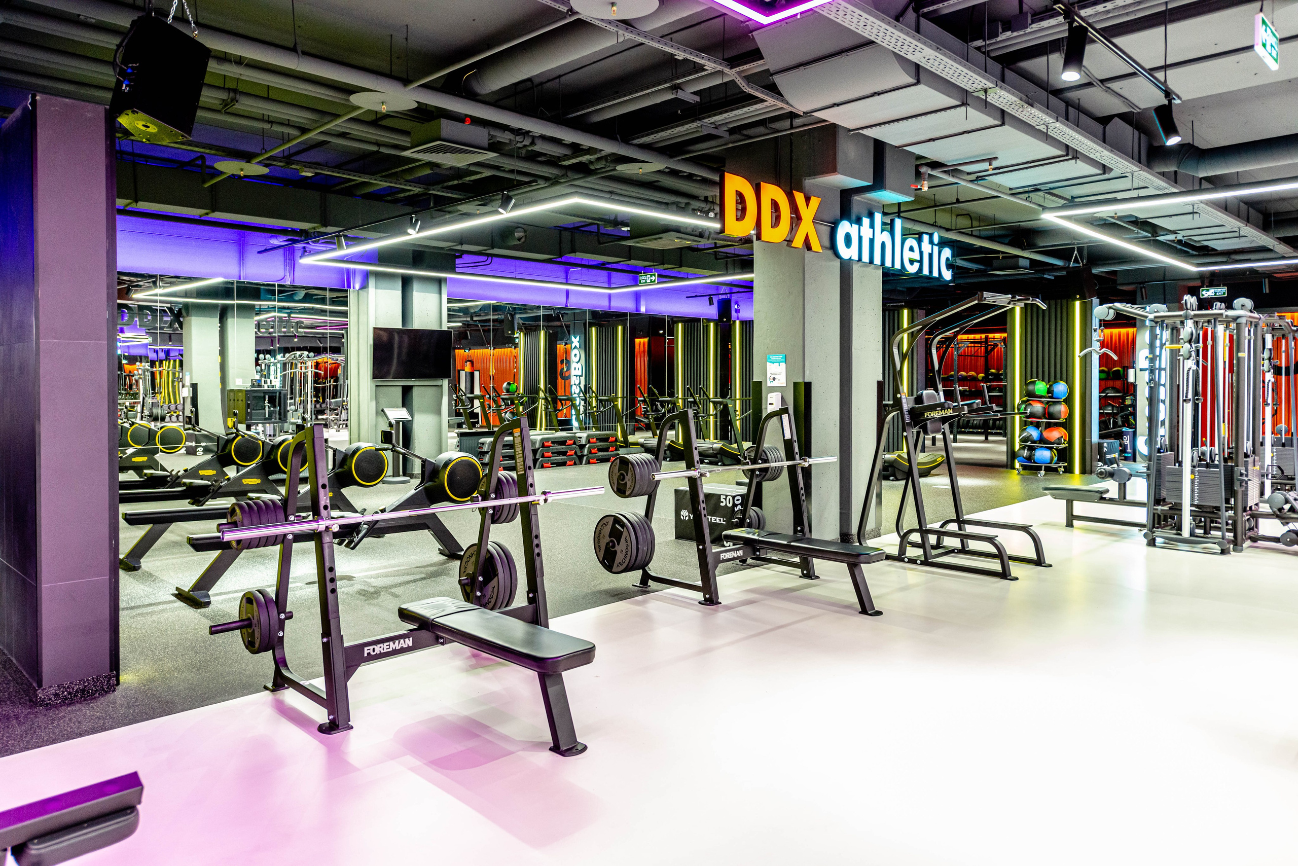Фитнес-клуб DDX Fitness в Ростокино. ФОТОГРАФ МЕКСИКА КИНТАНА-РОО