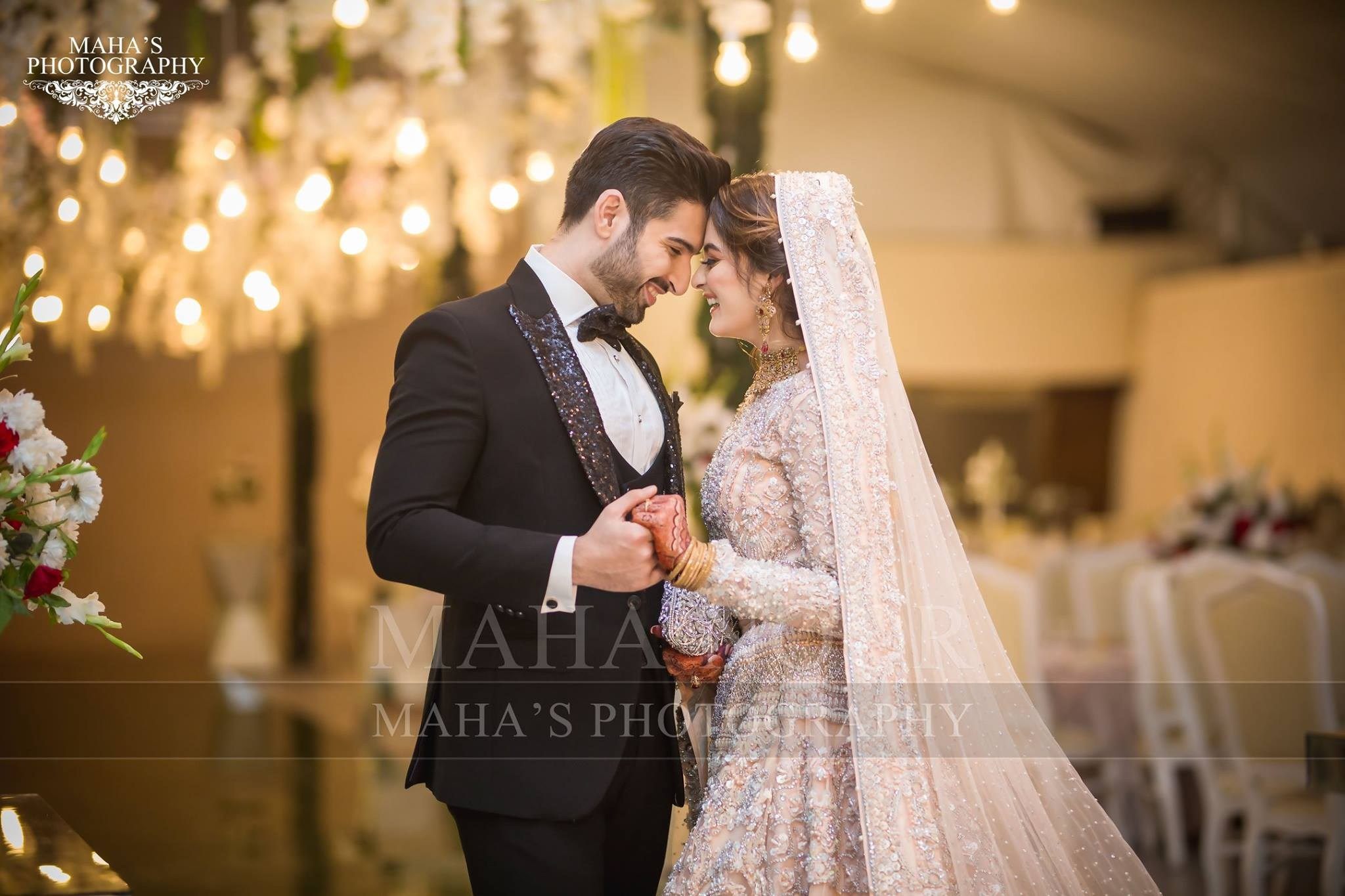 Muneeb Butt and Aiman Khan