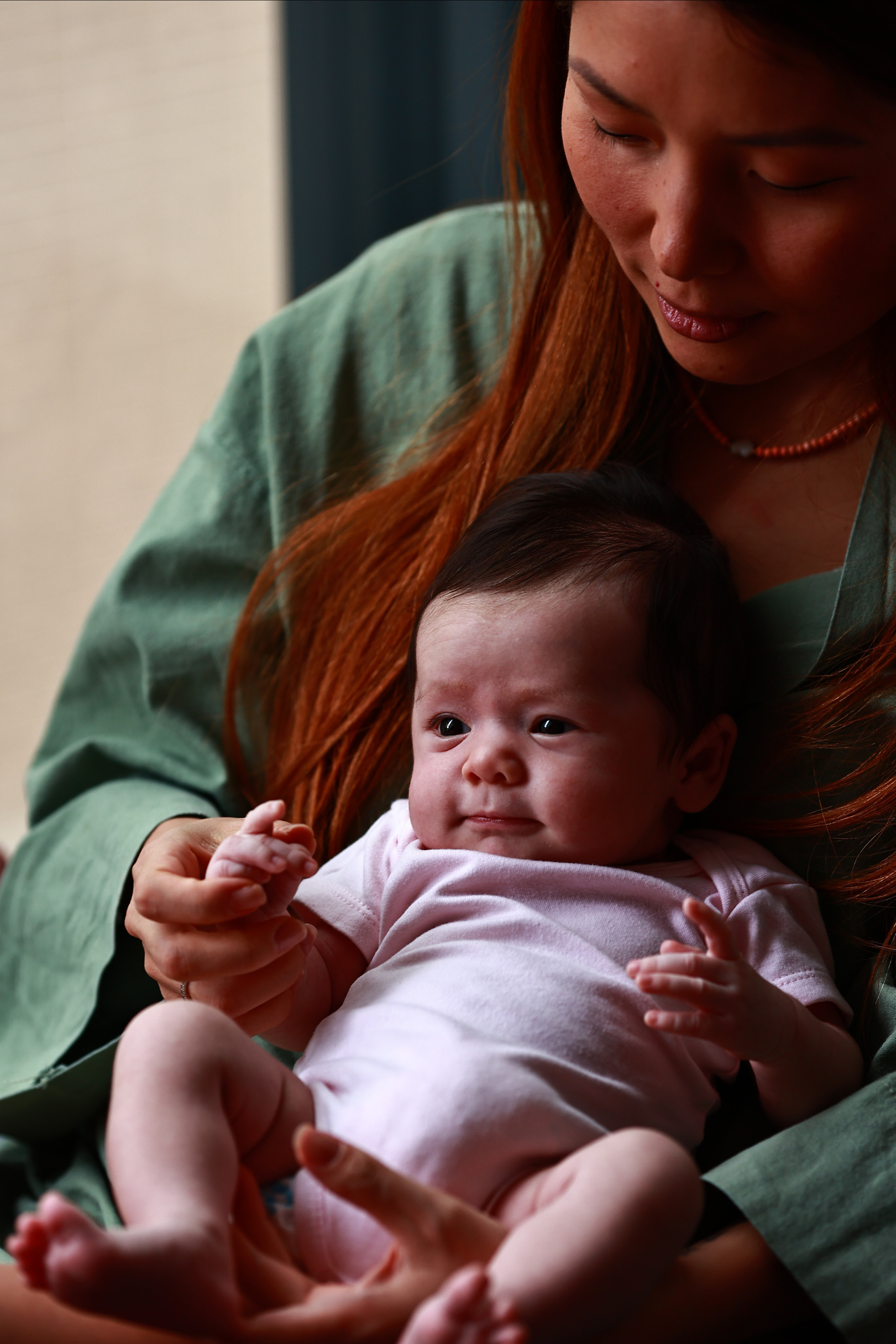 Tatiana Ivan Sofi 1,5 meses. Fotografa de família e crianças em Florianópolis SC Daria Ermolaev