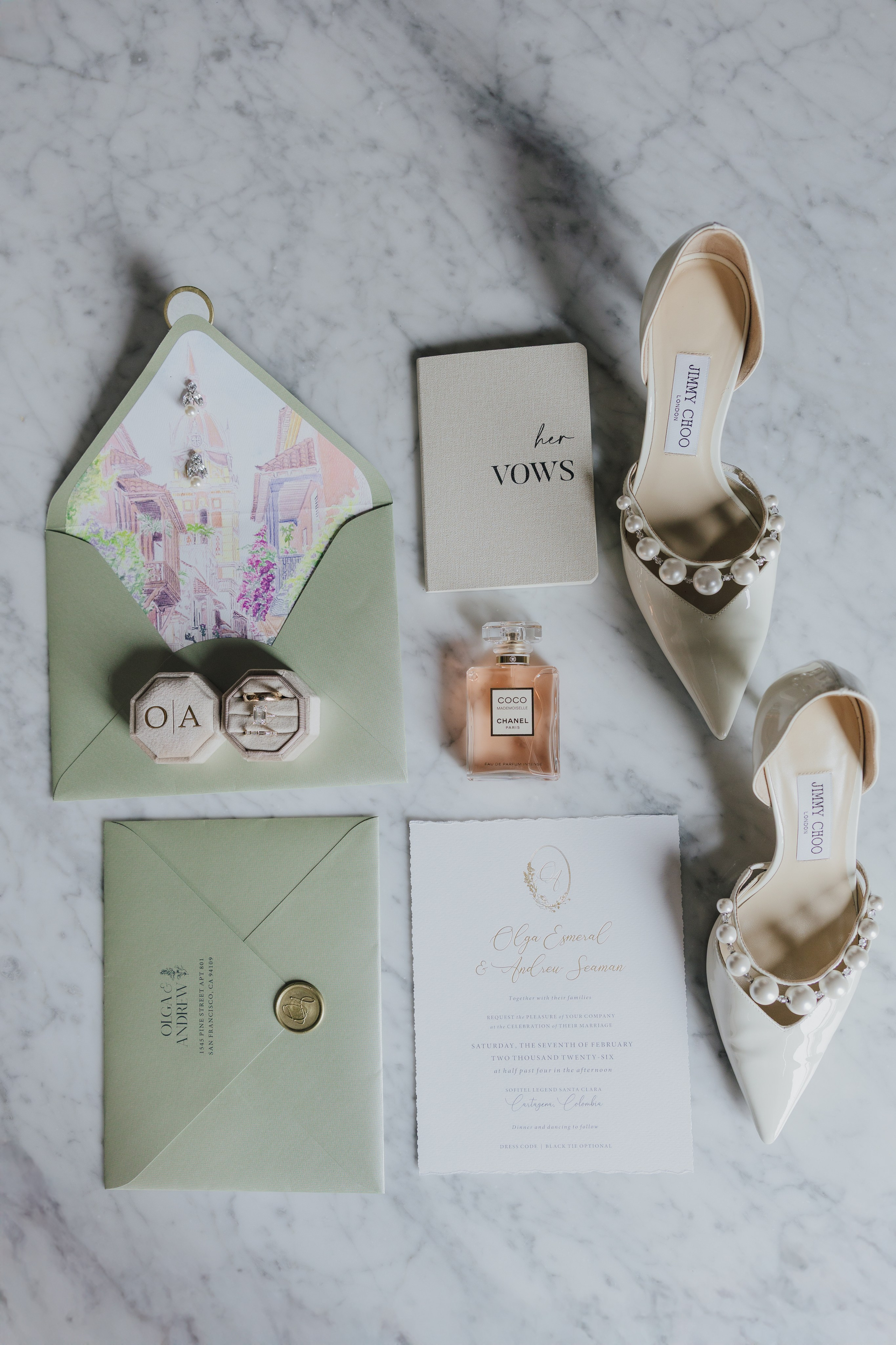 Olga & Andrew. UNTERCIO BODAS | Fotografía de Bodas en Cartagena, Colombia y Destinos Internacionales