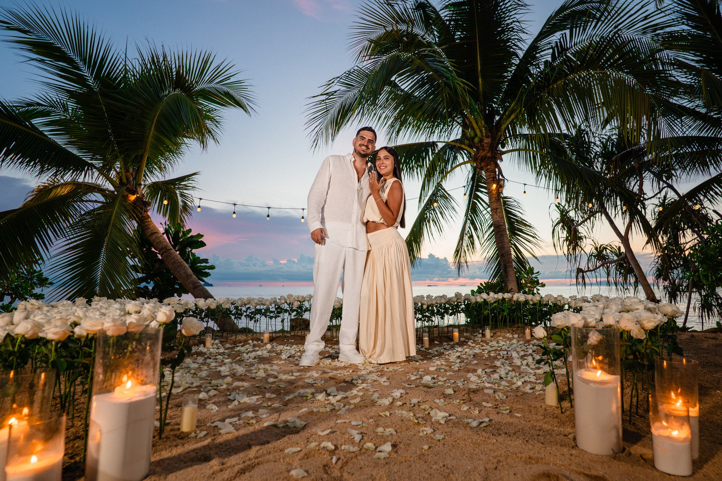 Eden and Linoy. Marriage Proposal Planner in Vietnam | Lumi Love Studio