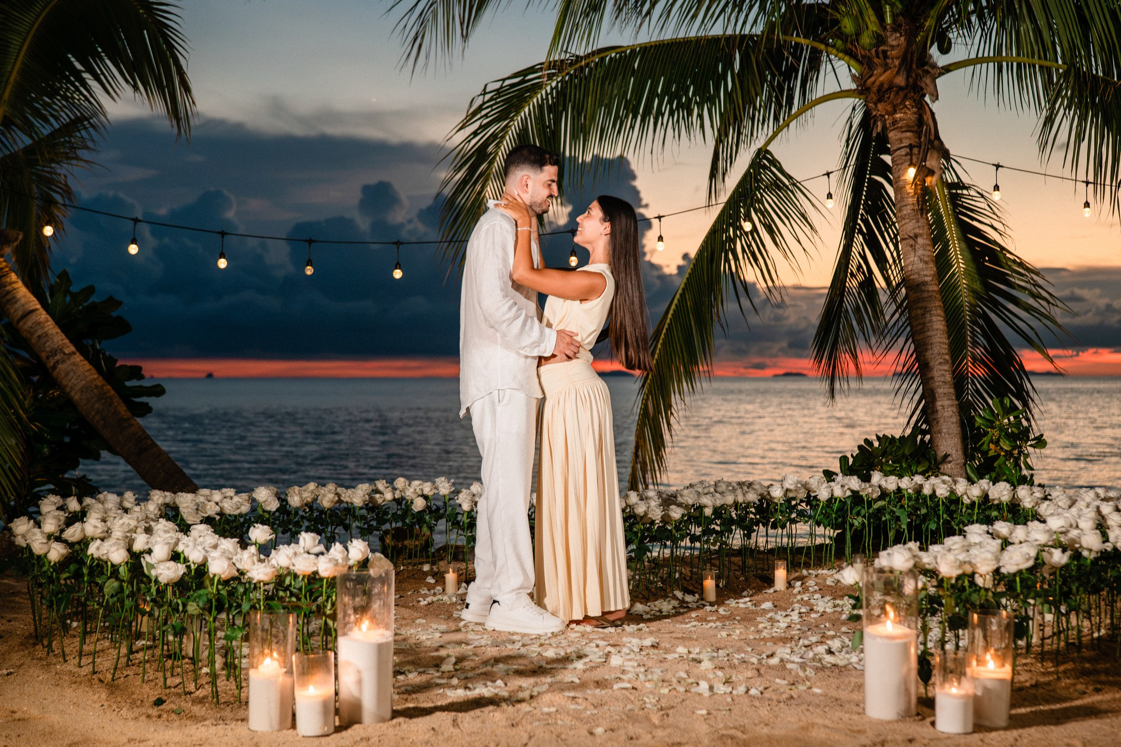 Eden and Linoy. Marriage Proposal Planner in Vietnam | Lumi Love Studio