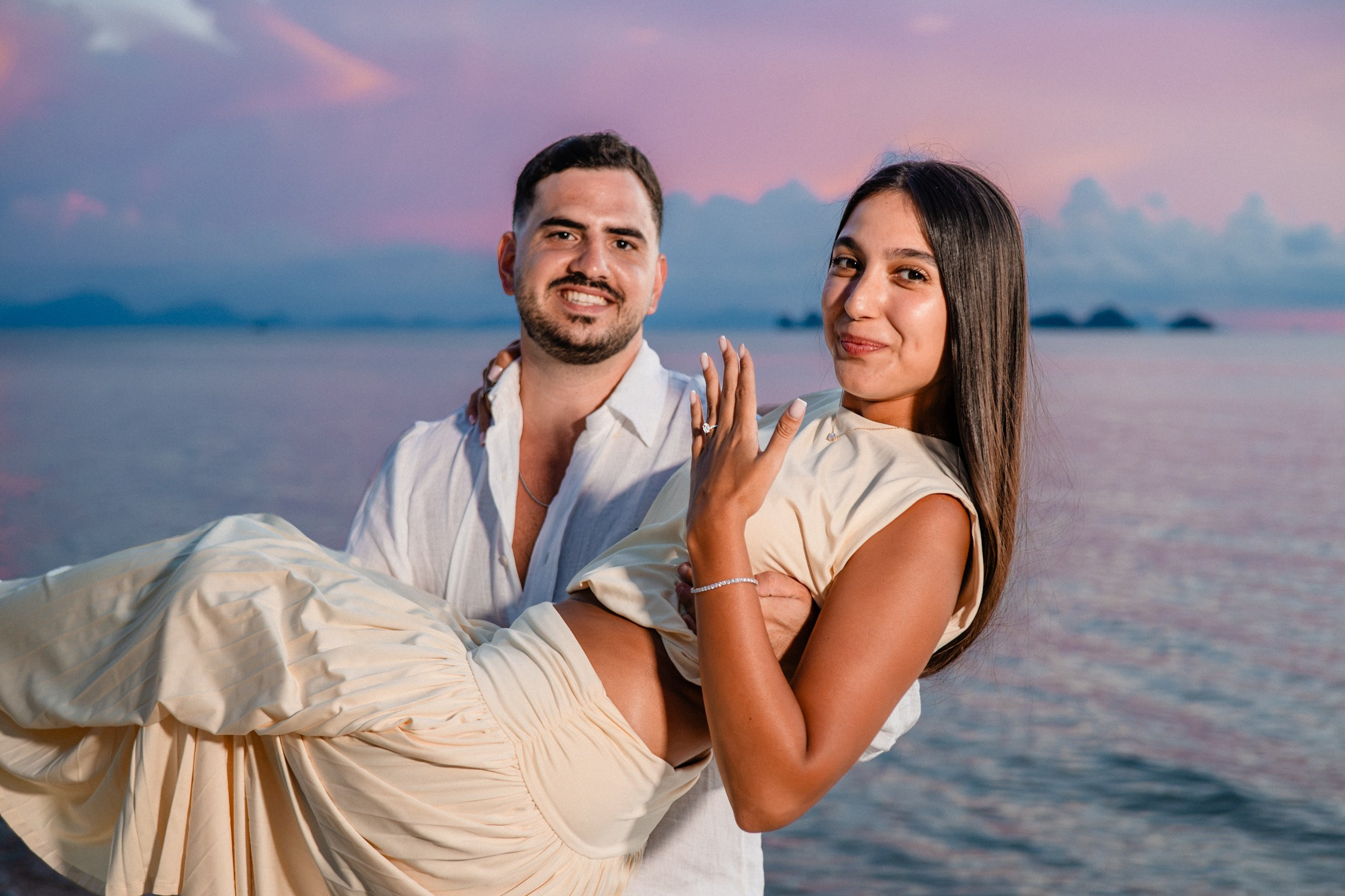 Eden and Linoy. Marriage Proposal Planner in Vietnam | Lumi Love Studio