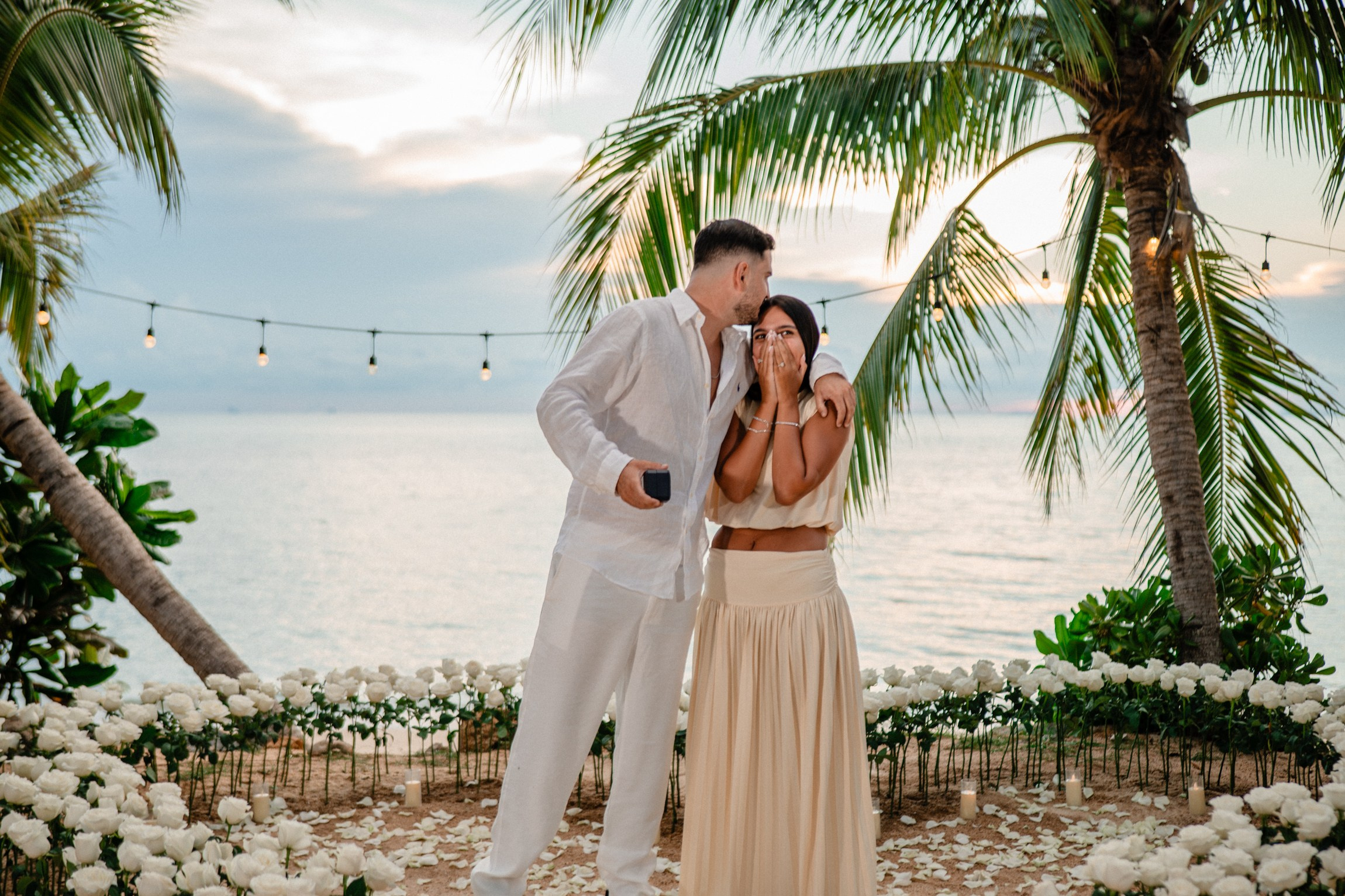 Eden and Linoy. Marriage Proposal Planner in Vietnam | Lumi Love Studio