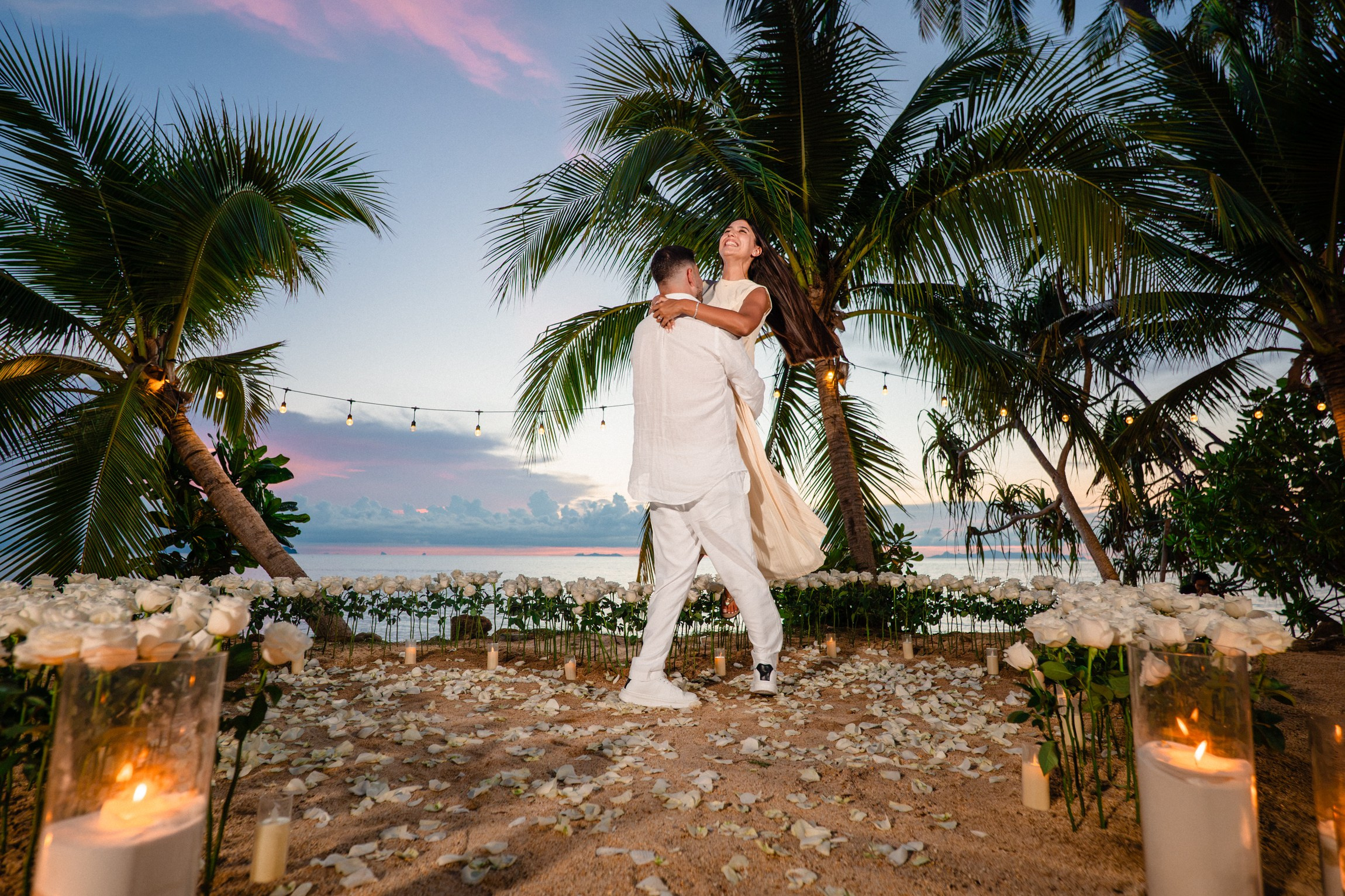Eden and Linoy. Marriage Proposal Planner in Vietnam | Lumi Love Studio